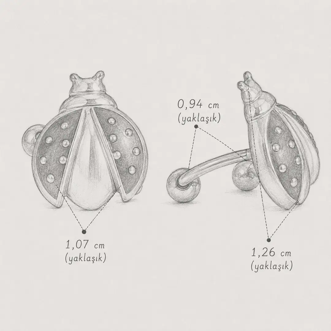 Vaole Earring | Çelik Küpe 4