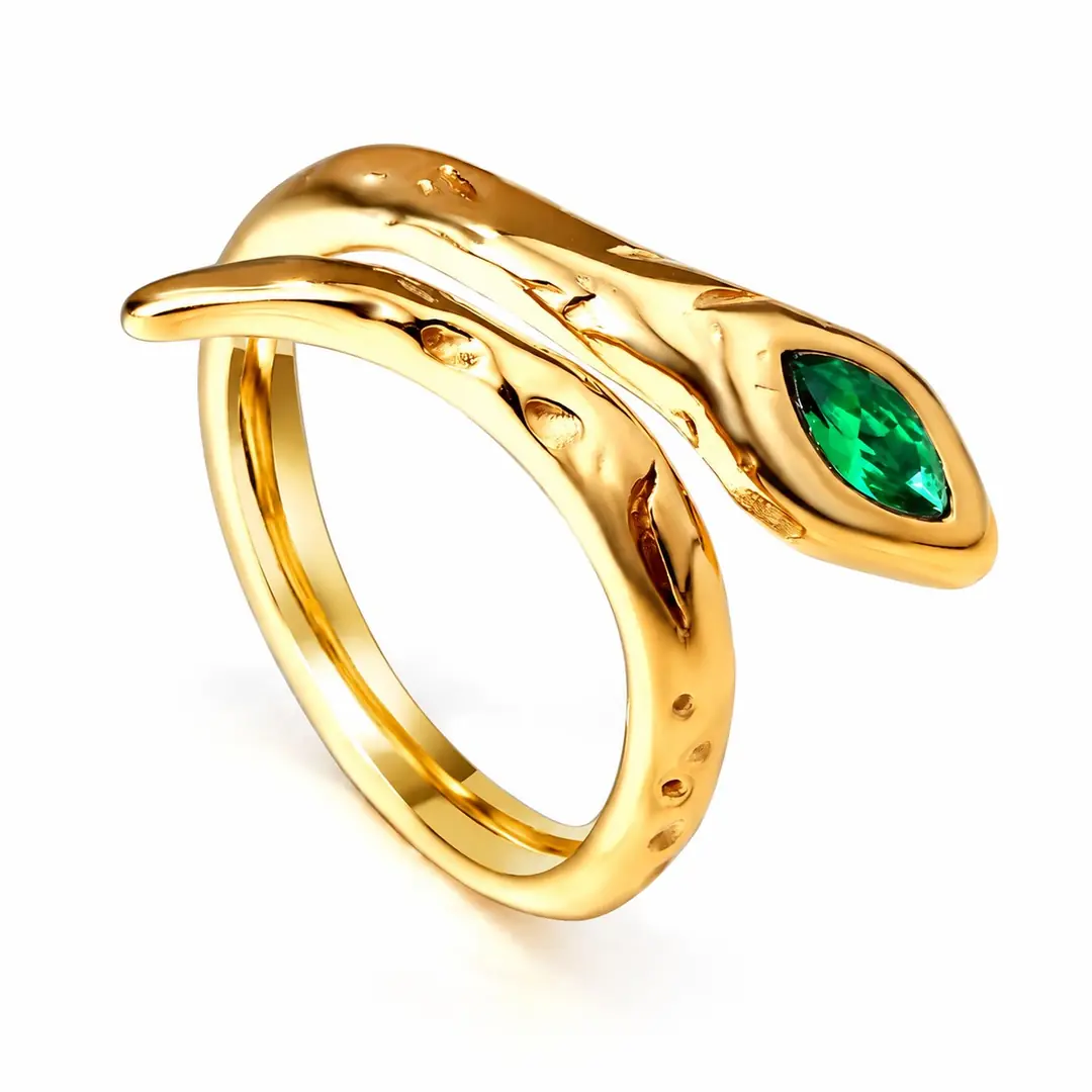Viperra Ring | Çelik Yüzük
