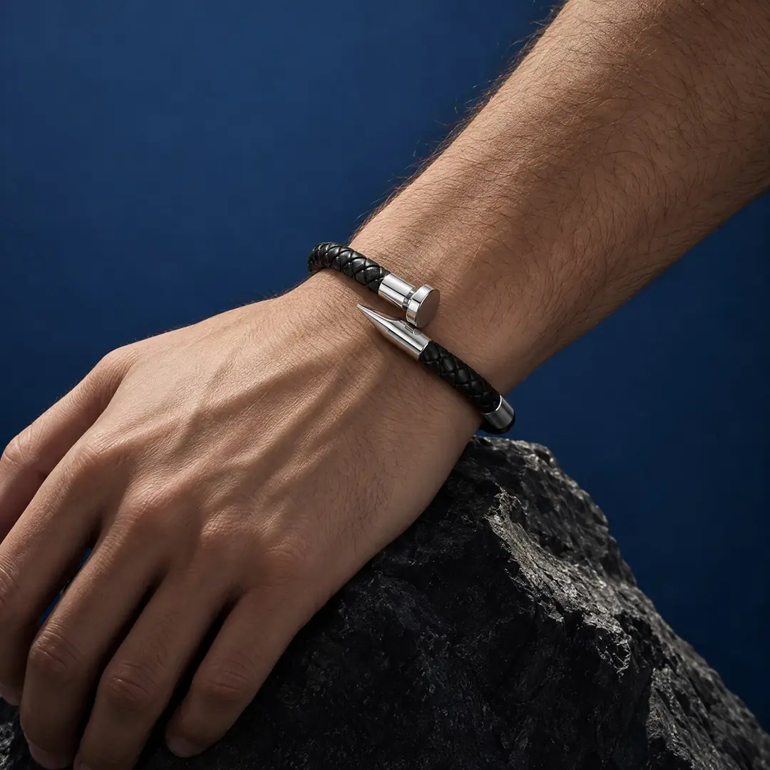 Noxwell Bracelet | Erkek Deri Bileklik 2