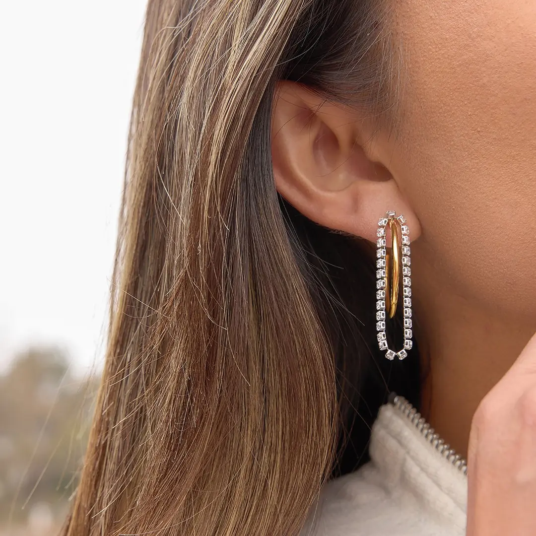 Duvessa Earring | Çelik Küpe 4