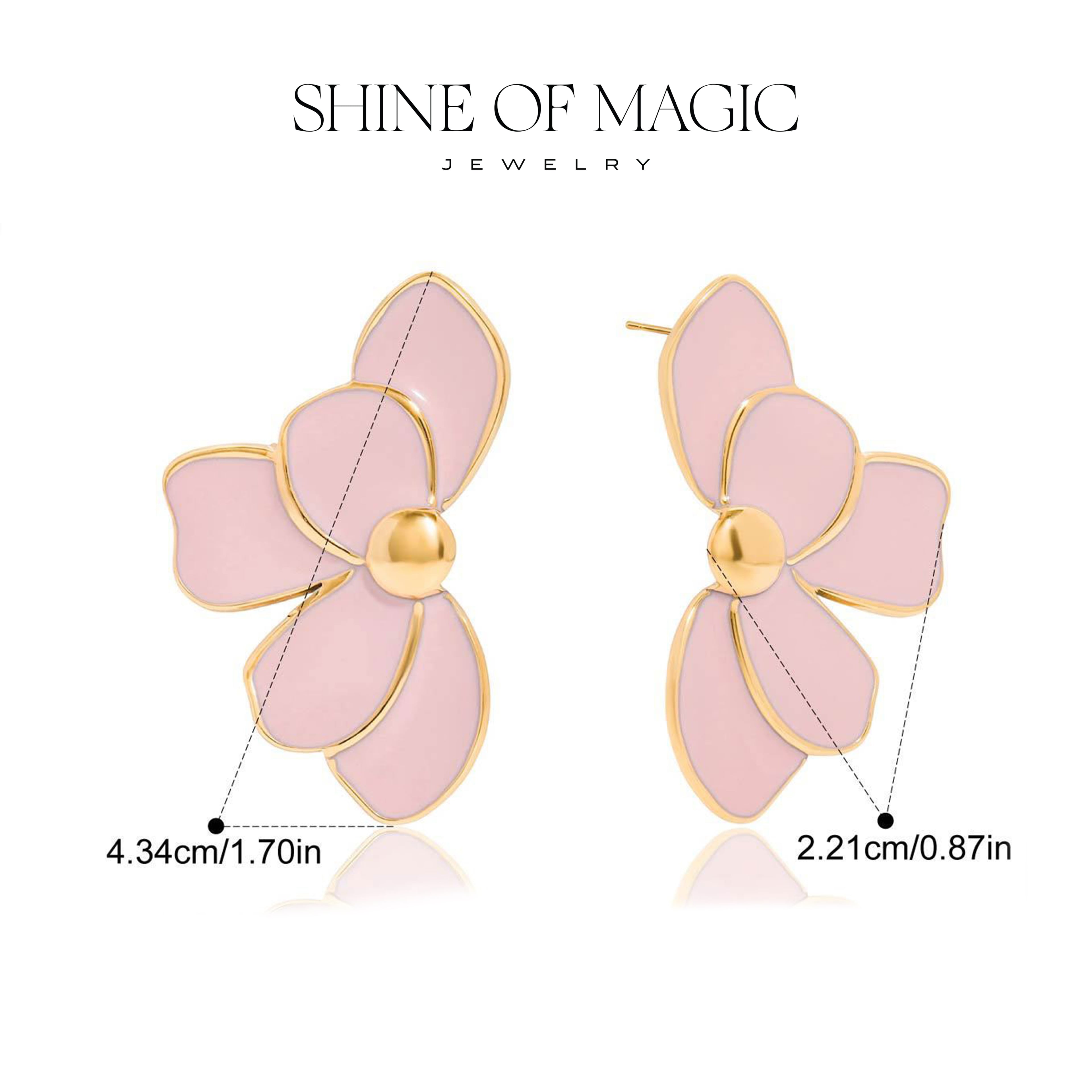 Rosalya Earring | Çelik Küpe