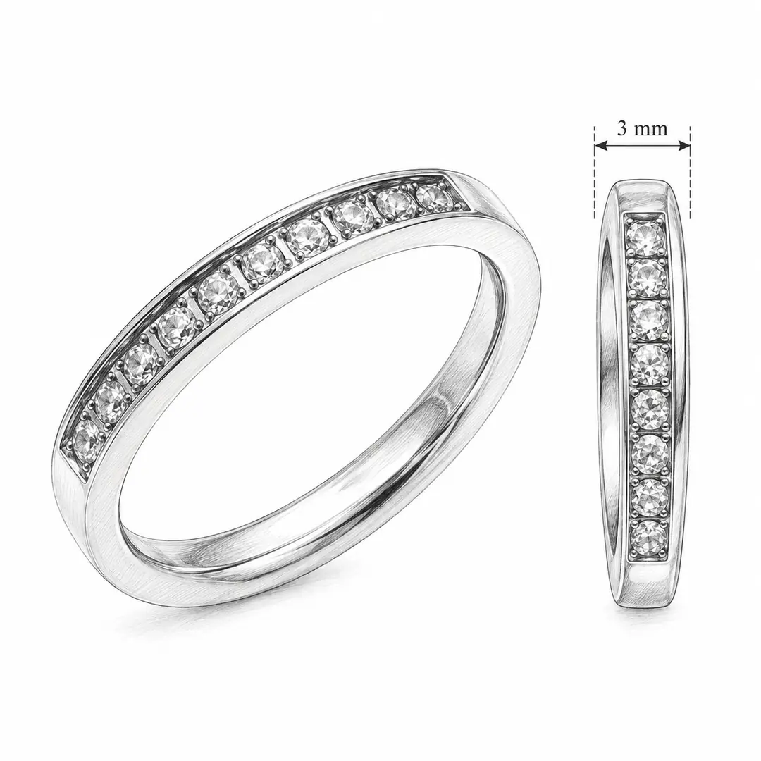 Elvenna Ring | Çelik Yüzük 3
