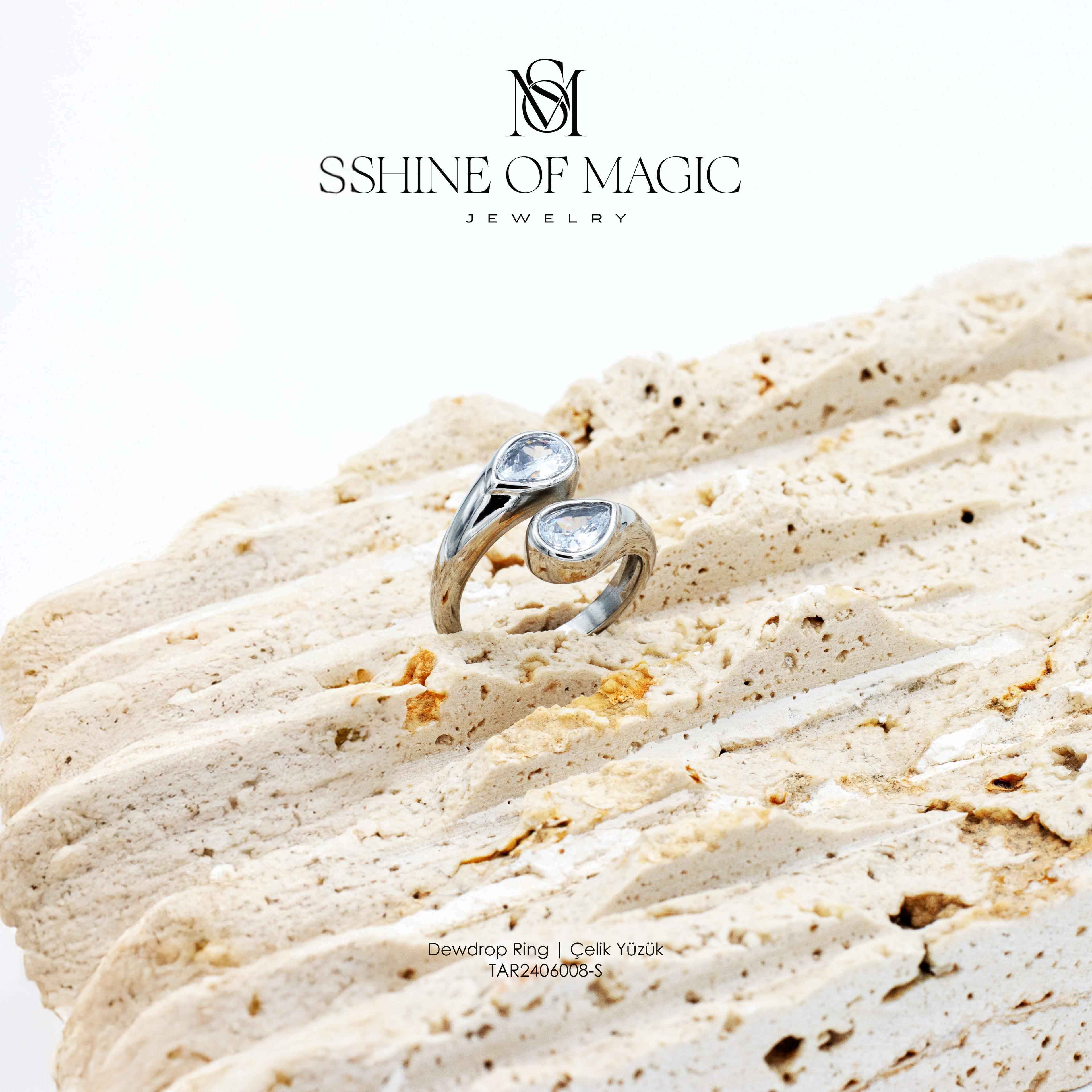 Dewdrop Ring | Çelik Yüzük