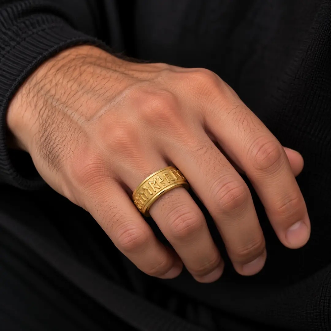 Garveth Ring | Erkek Çelik Yüzük 2