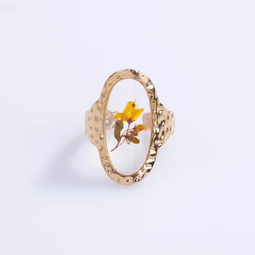 Floris Ring | Çelik Yüzük