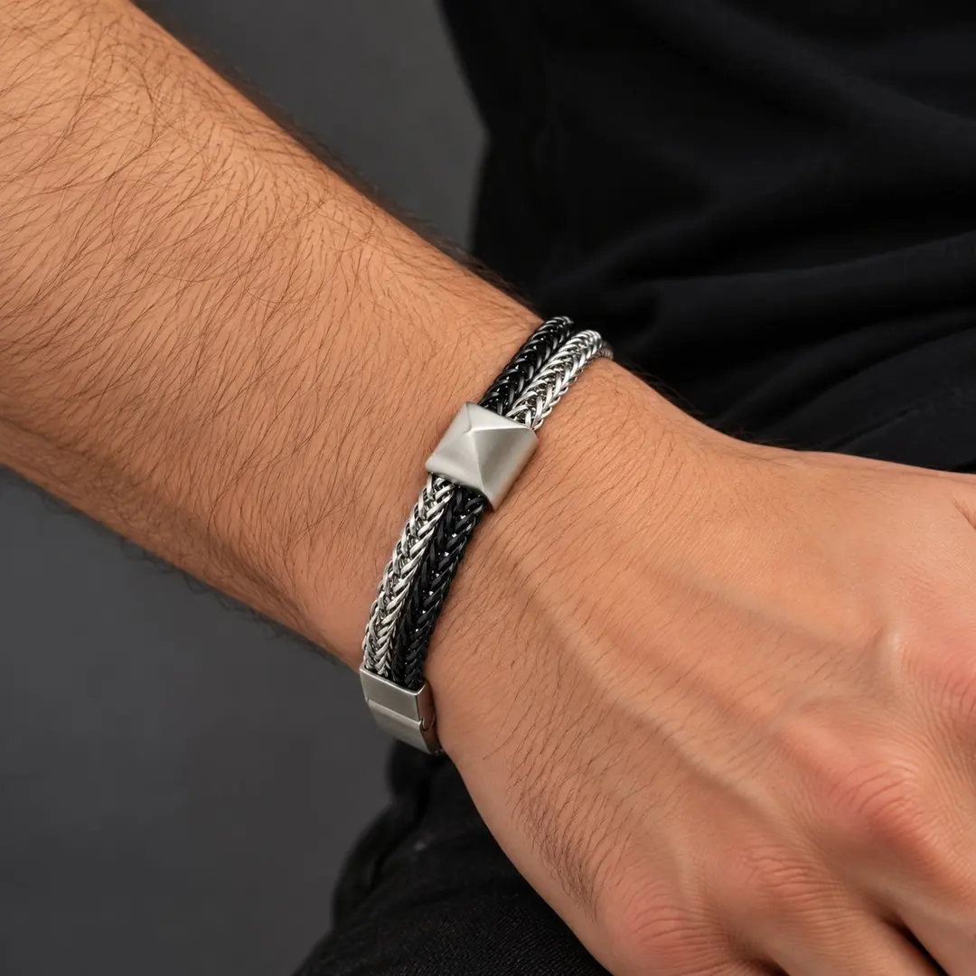 Hexlon Bracelet | Erkek Çelik Bileklik 2