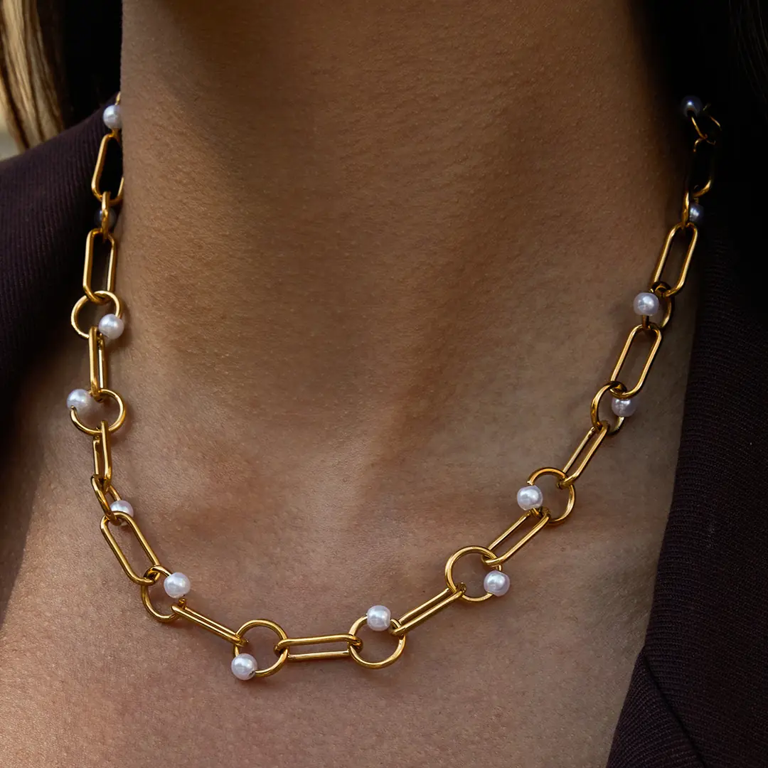 Nacrella Necklace | Çelik Kolye 4