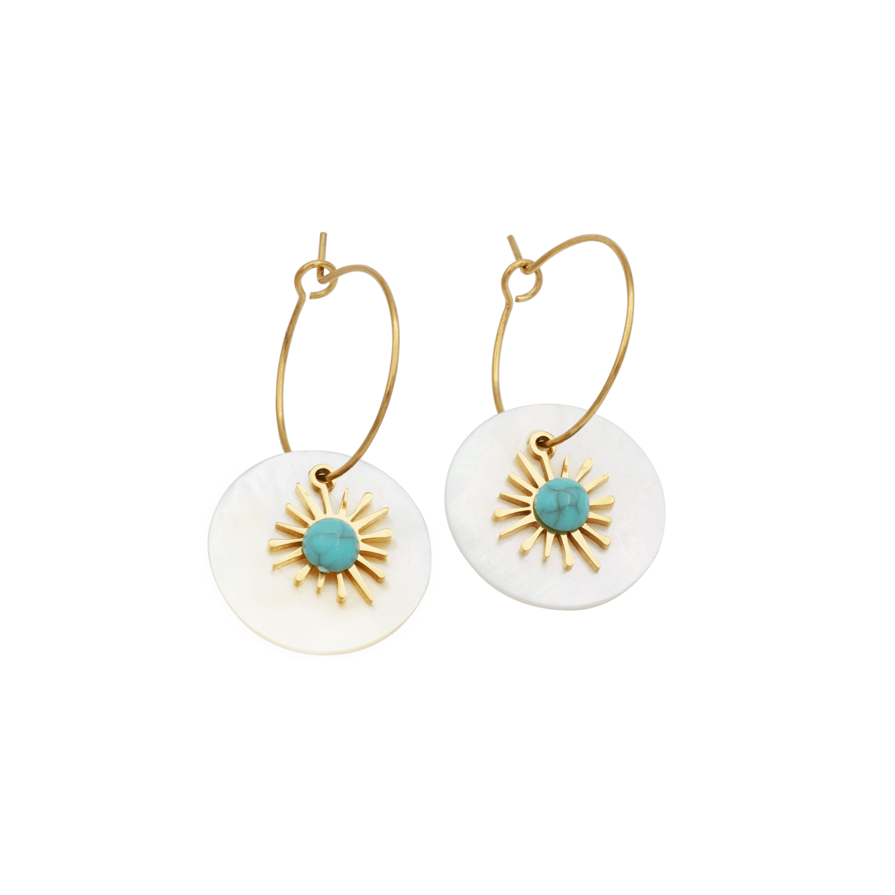 Sunbeam Hoops | Küpe