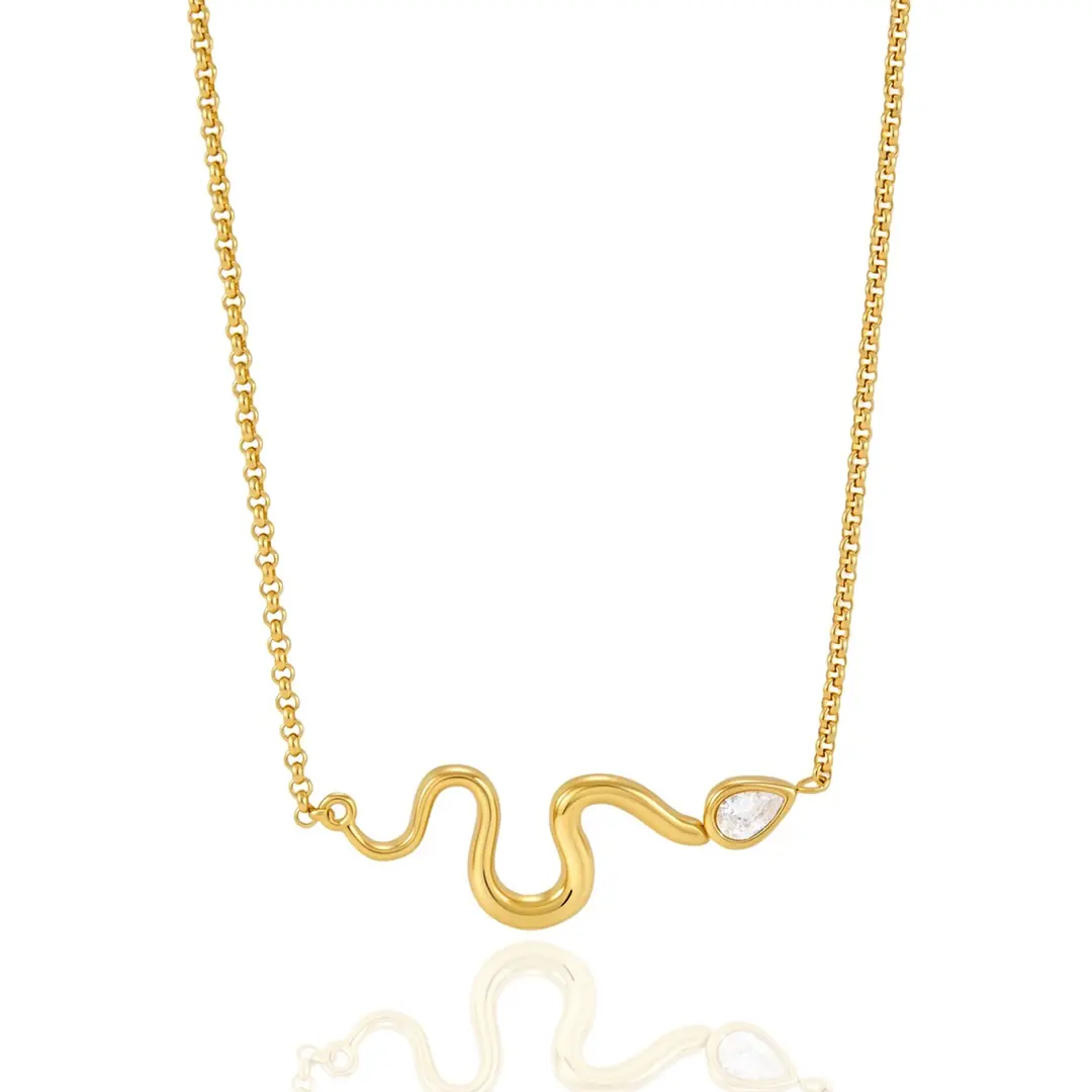 Ondulia Necklace | Çelik Kolye