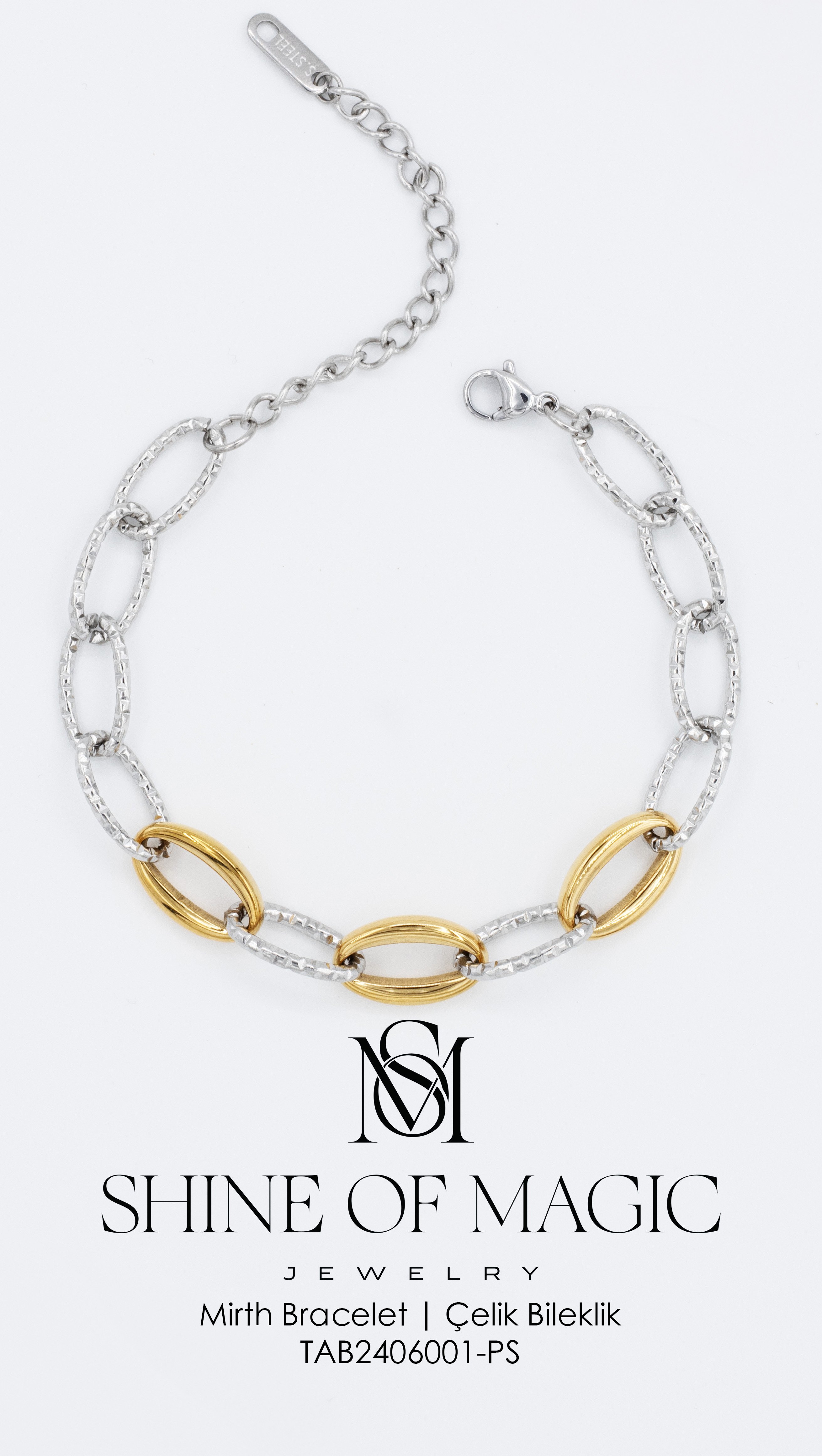 Mirth Bracelet | Çelik Bileklik