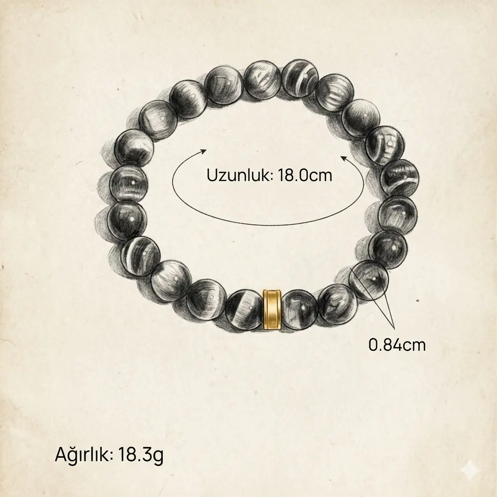 Tigora Bracelet | Doğal Taş Bileklik 4
