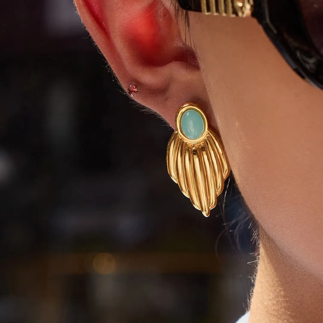 Sirvane Earring | Çelik Küpe 4