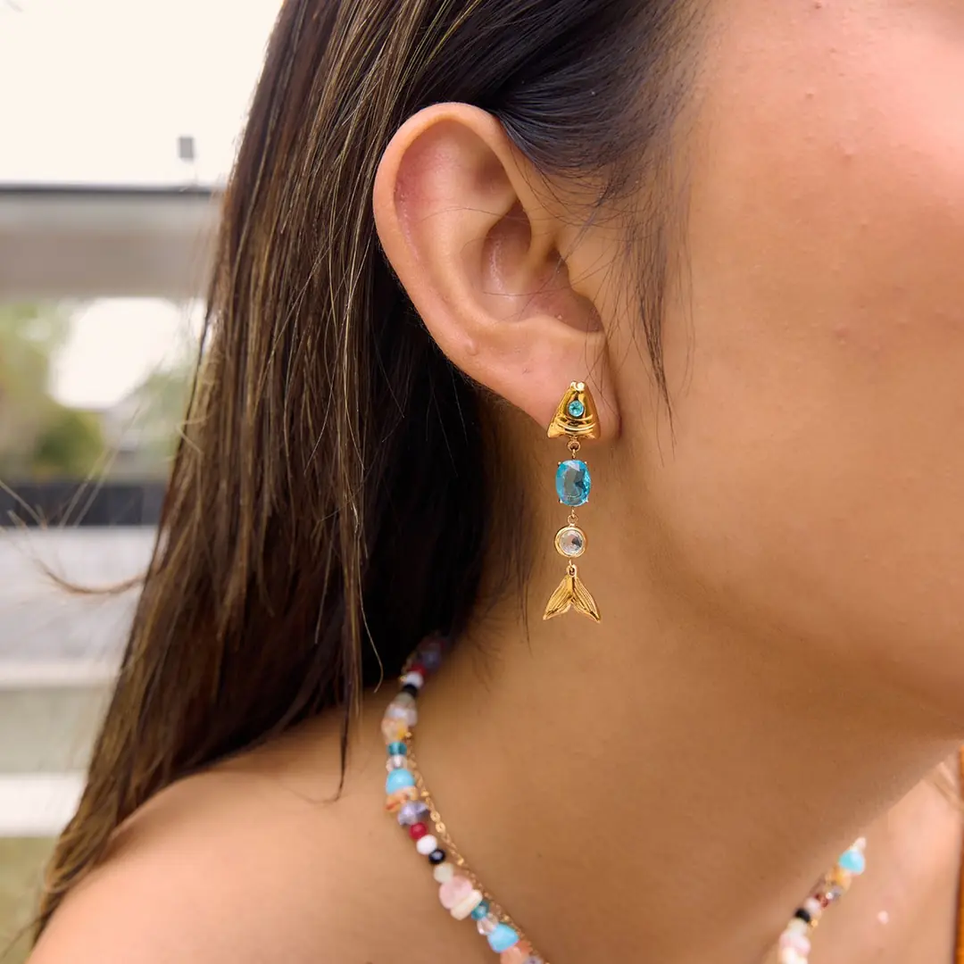 Nemora Earring | Çelik Küpe 6