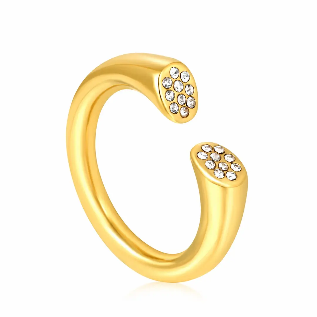 Gemella Ring | Çelik Yüzük