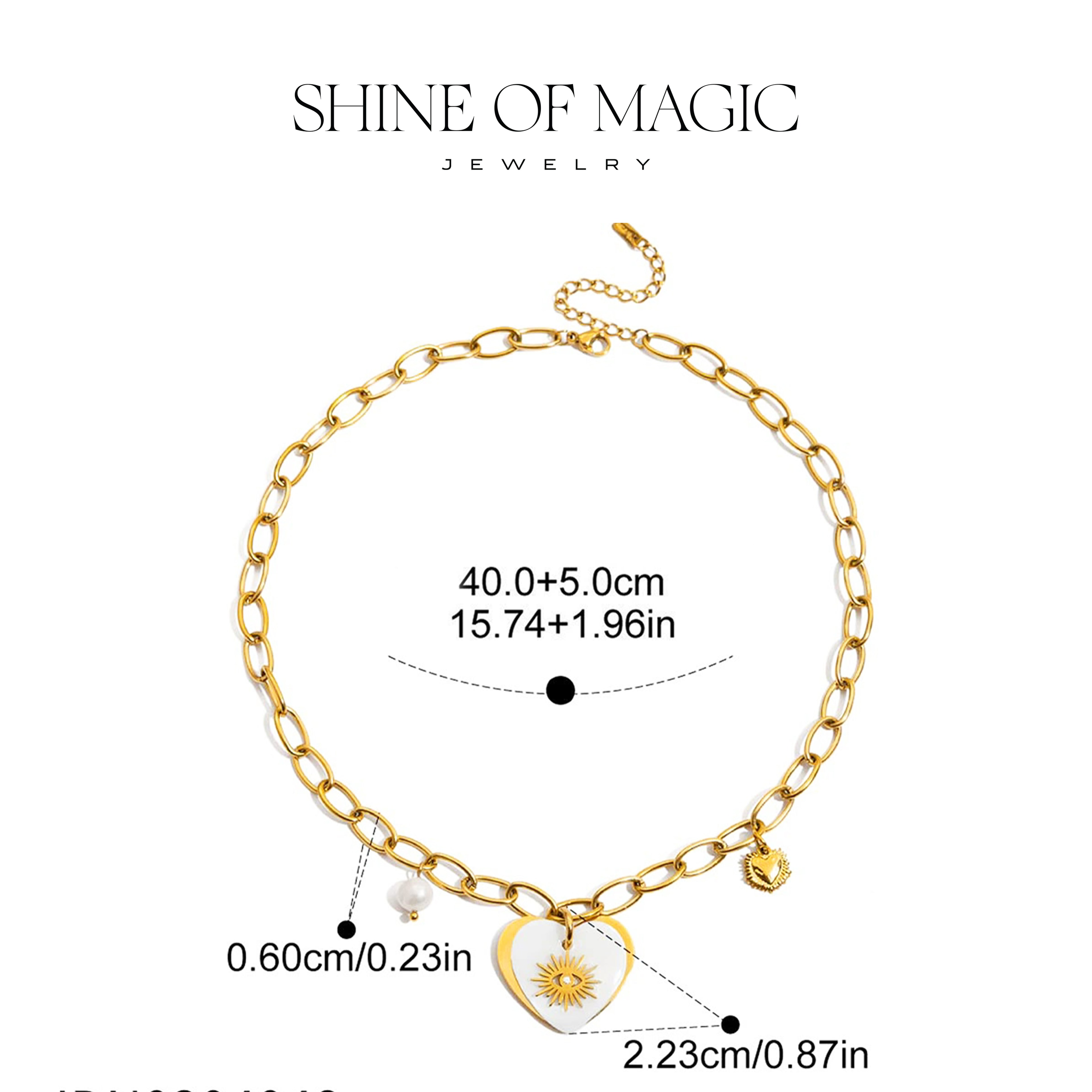 Helis Necklace | Çelik Kolye