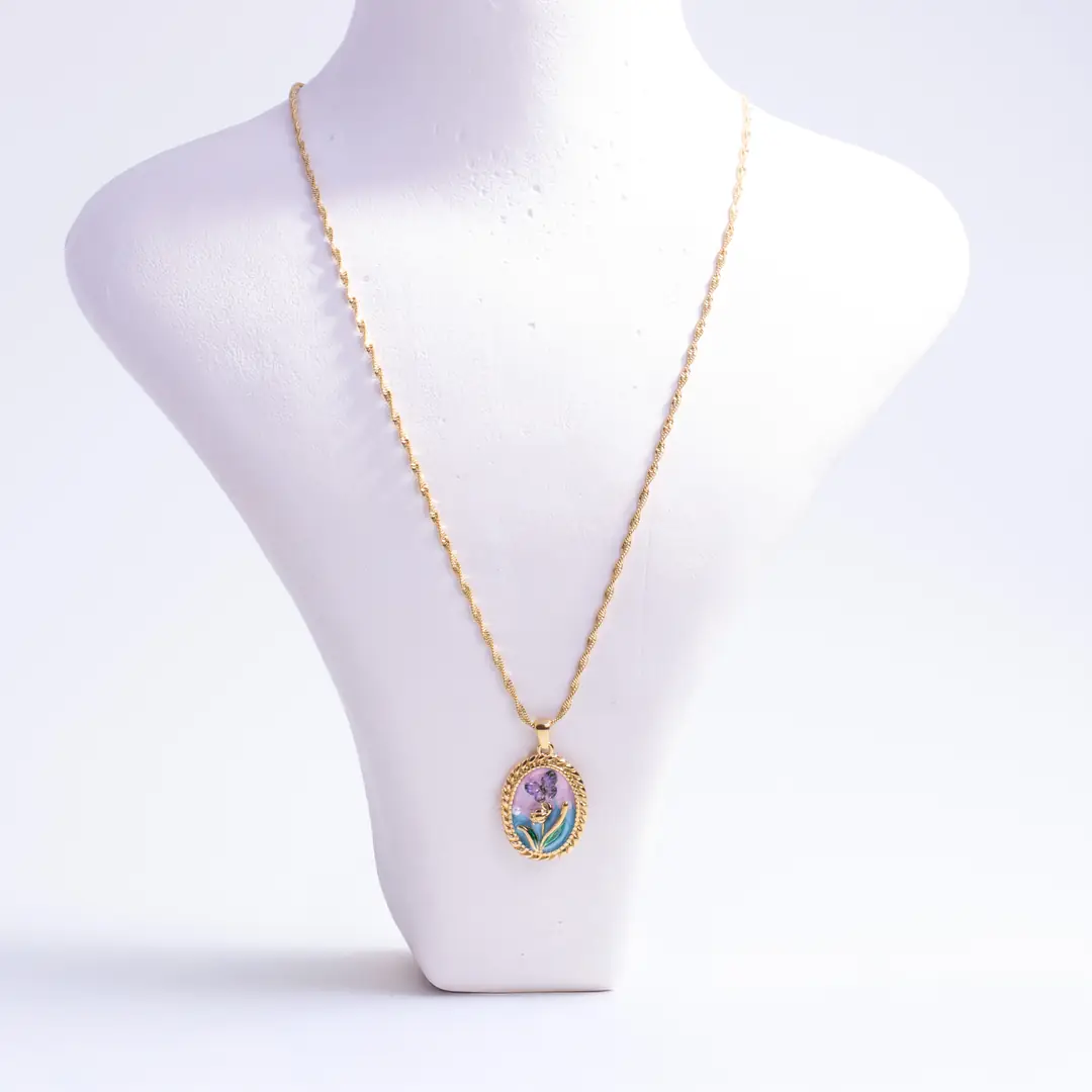 Herbelle Necklace | Çelik Kolye 3
