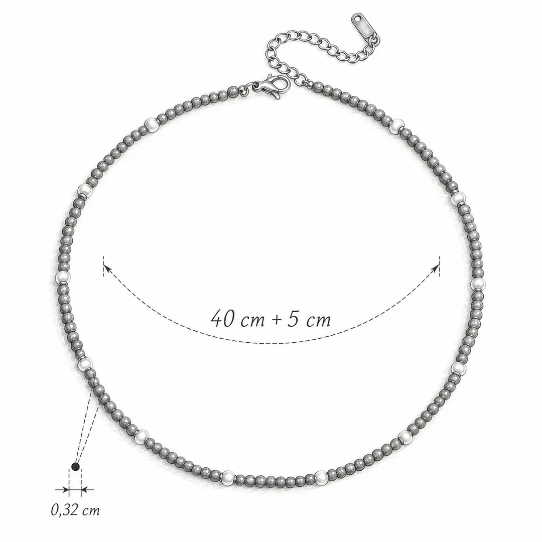 Ceruleva Necklace | Boncuklu Kolye 2
