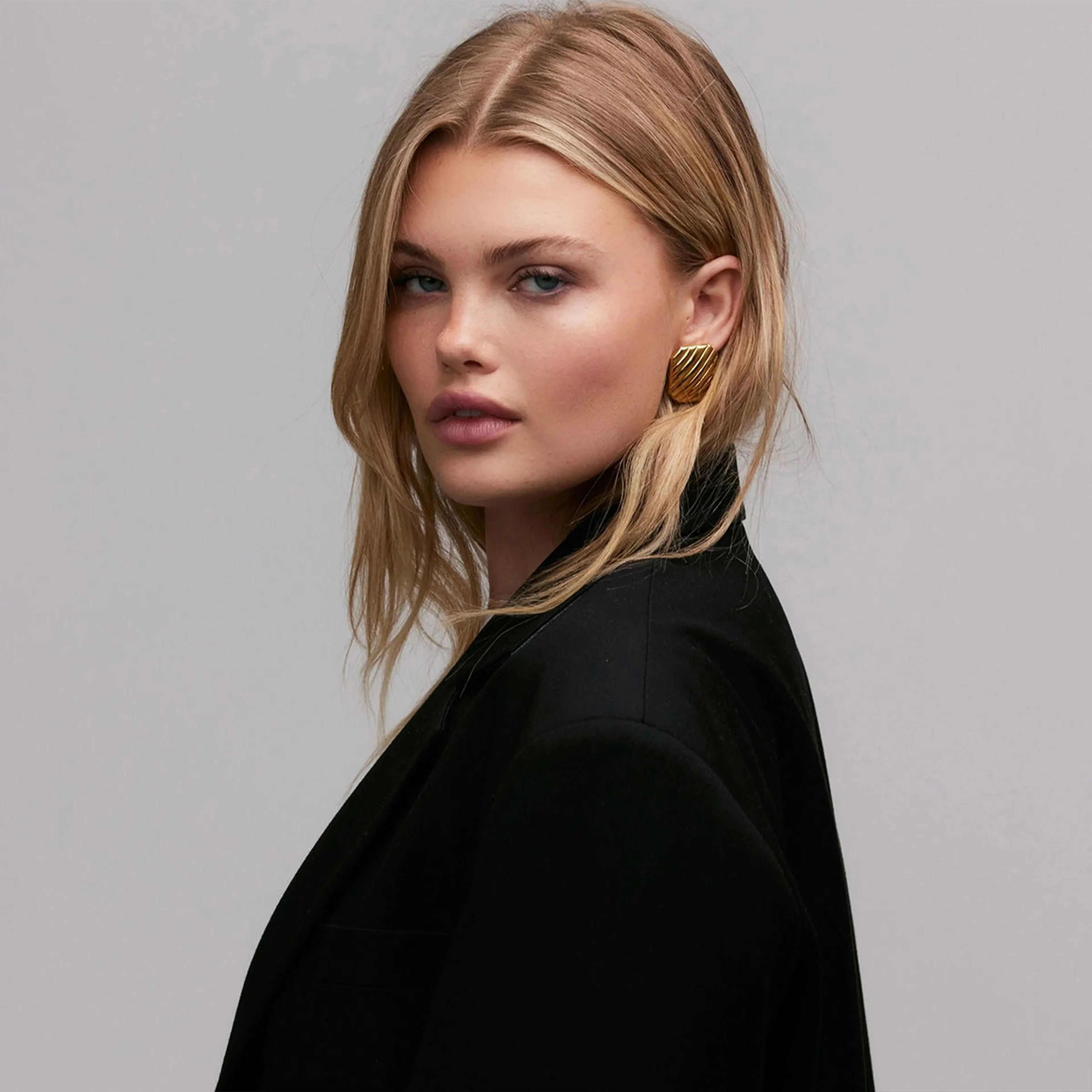 Valenza Earring | Çelik Küpe
