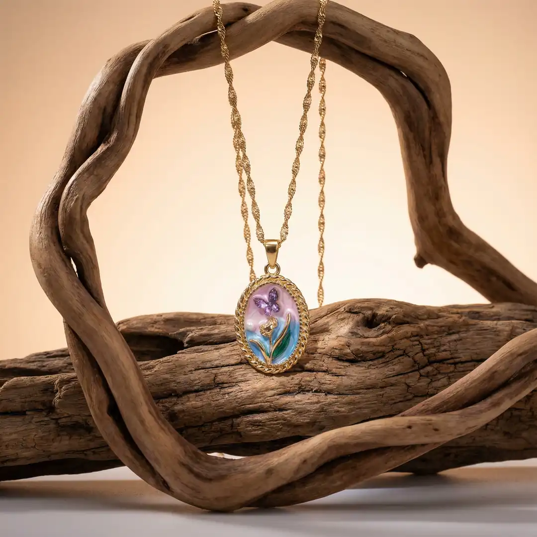 Herbelle Necklace | Çelik Kolye 4