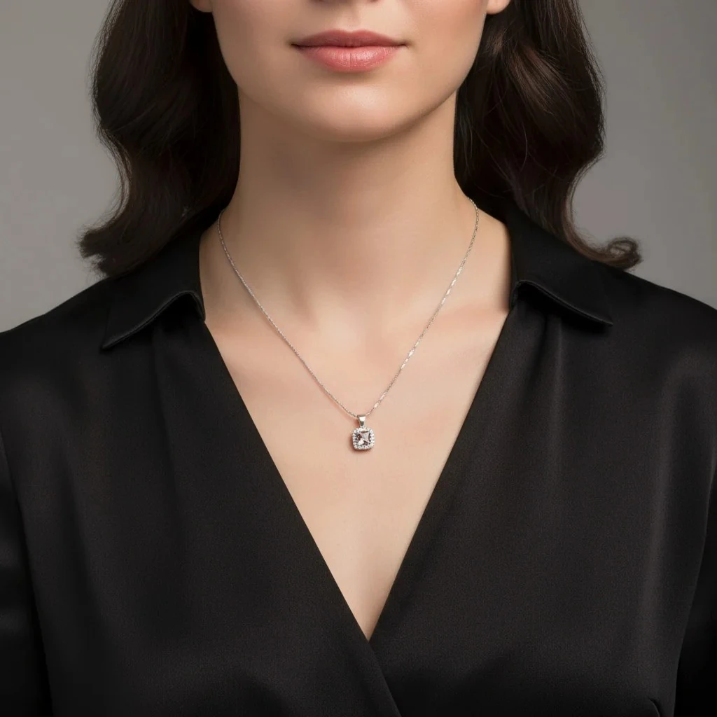 Troe Necklace | Silver Kolye