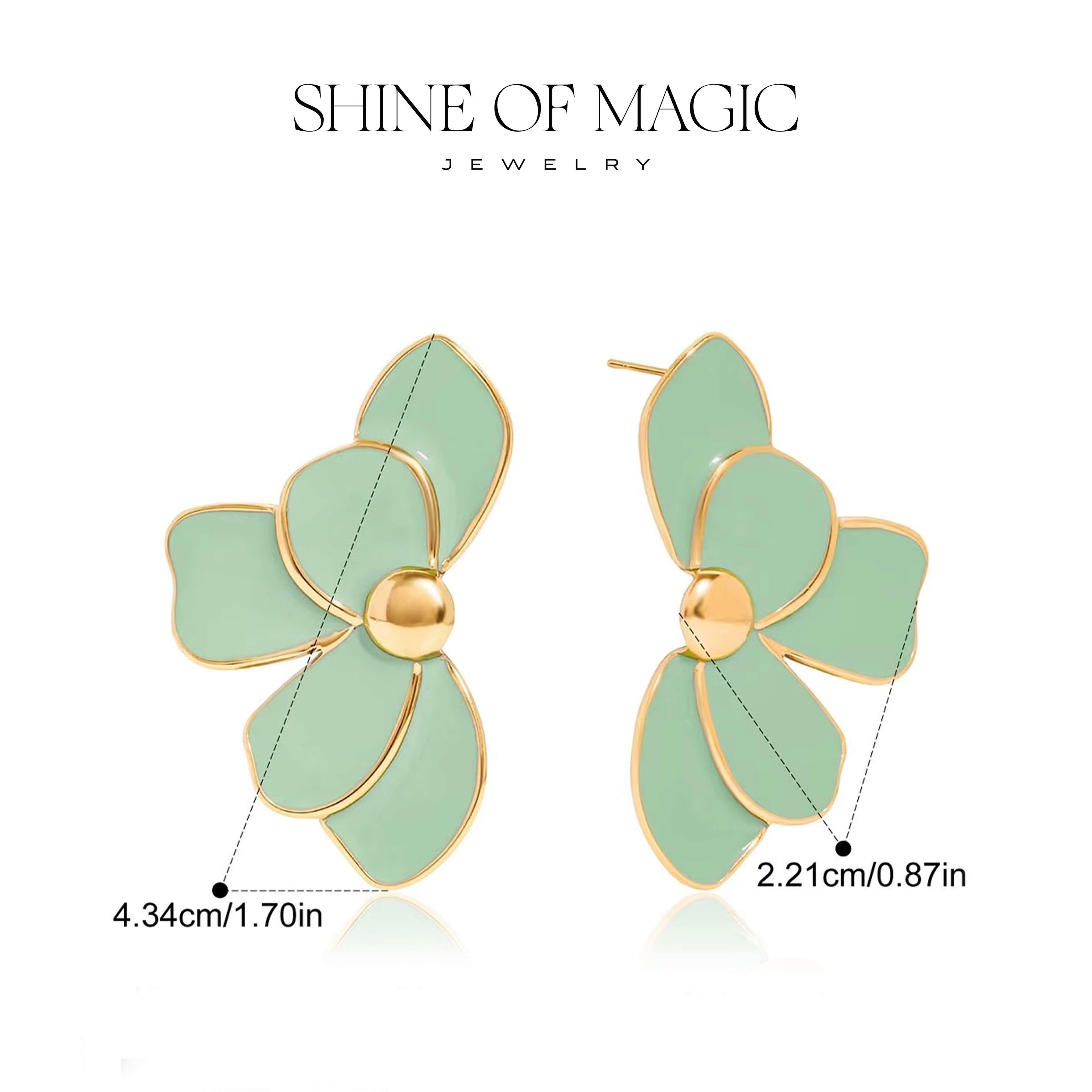 Verdara Earring | Çelik Küpe