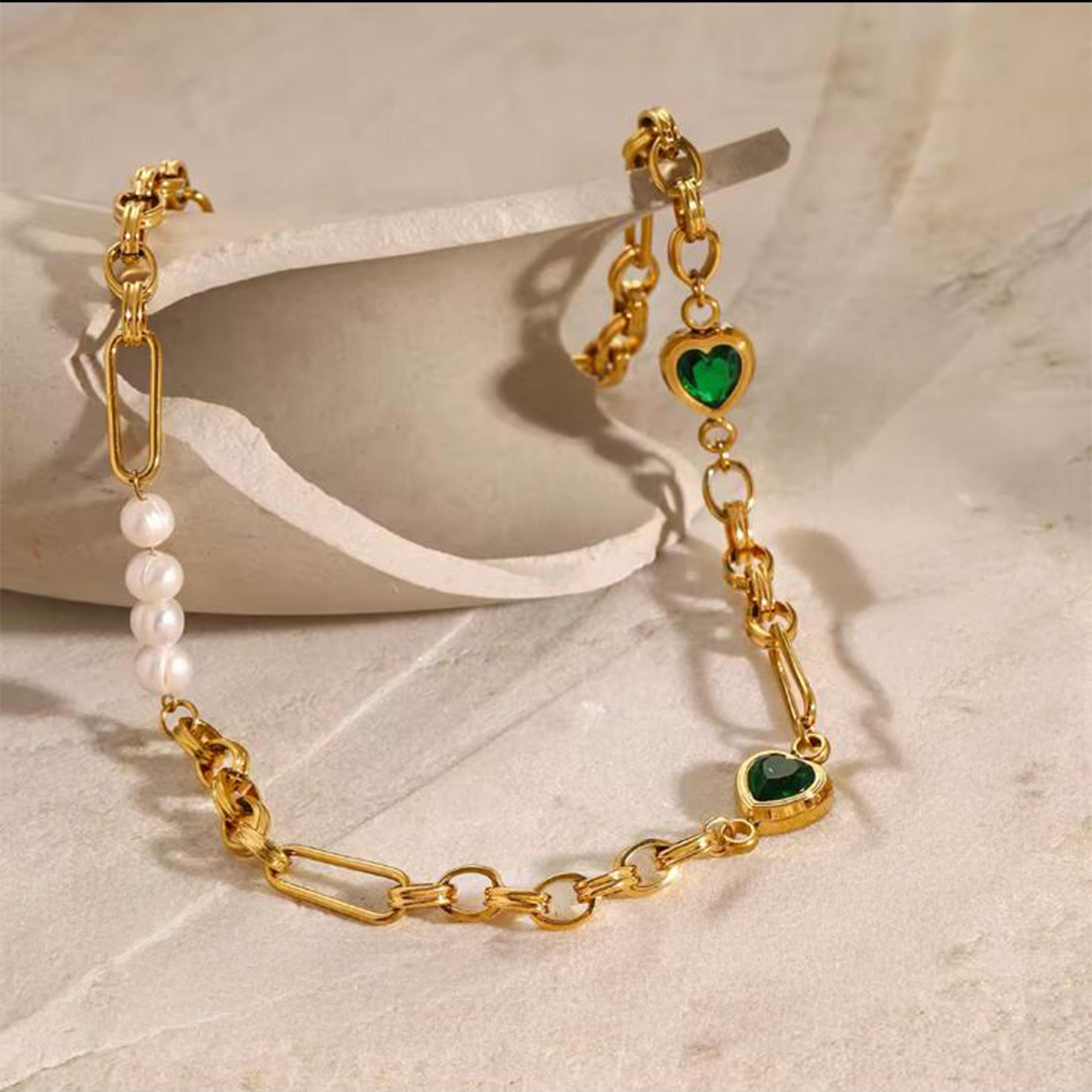 Esmeralda Necklace | Çelik Kolye