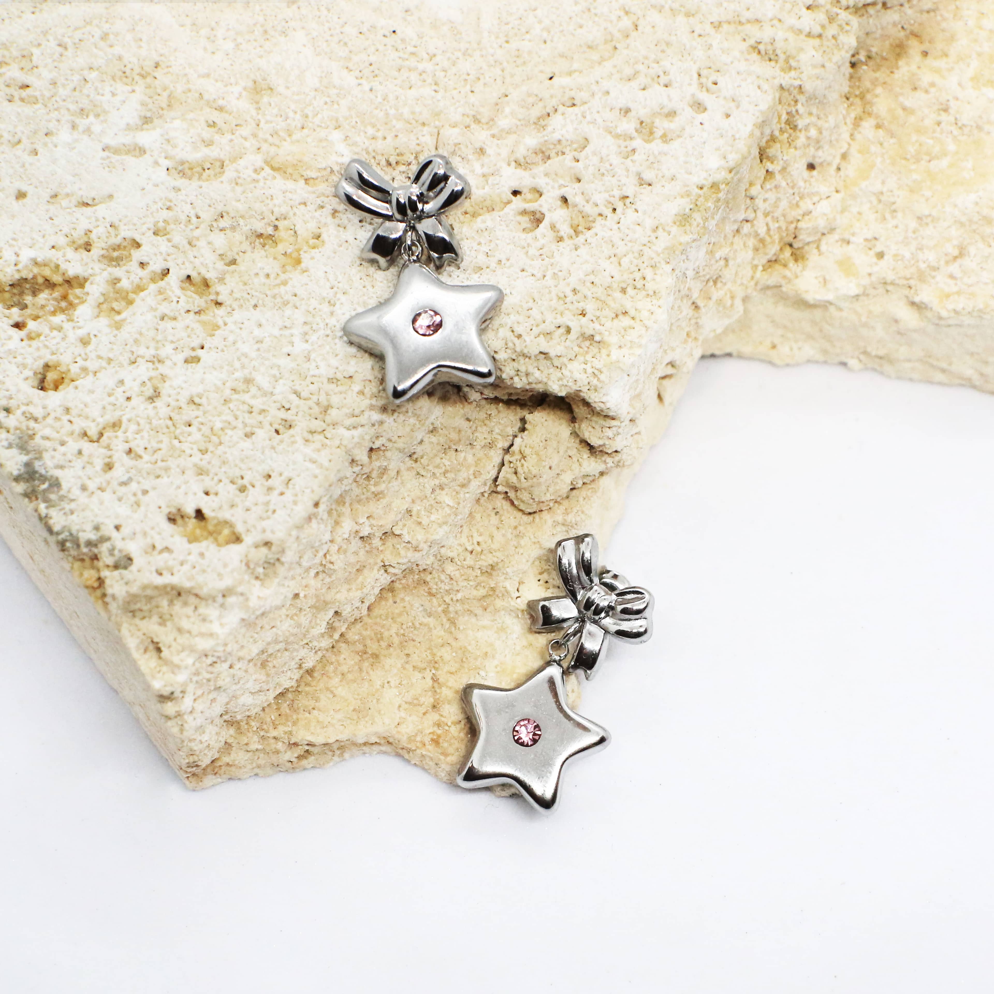Stellara Earring | Çelik Küpe