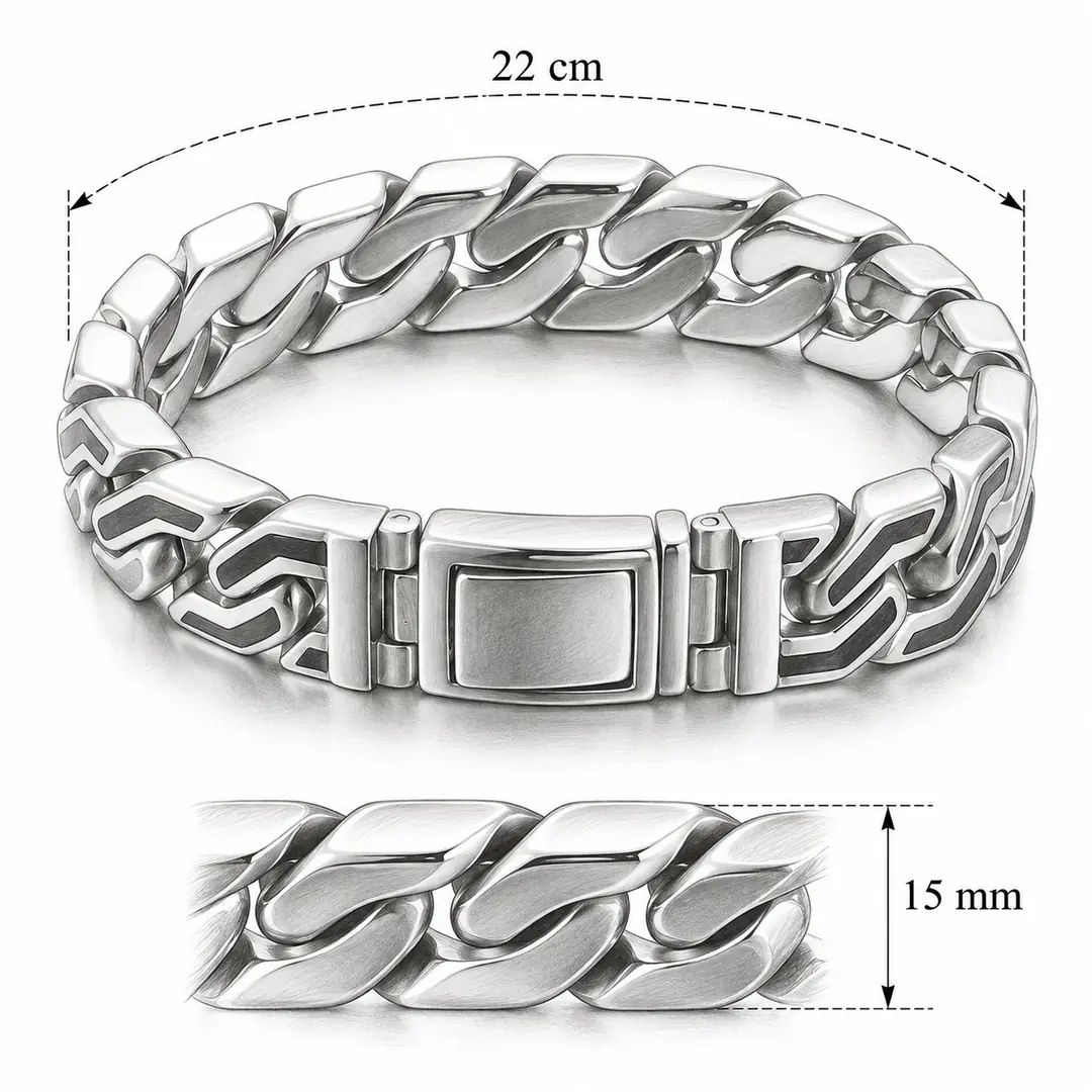 Vexor Bracelet | Erkek Çelik Bileklik 4