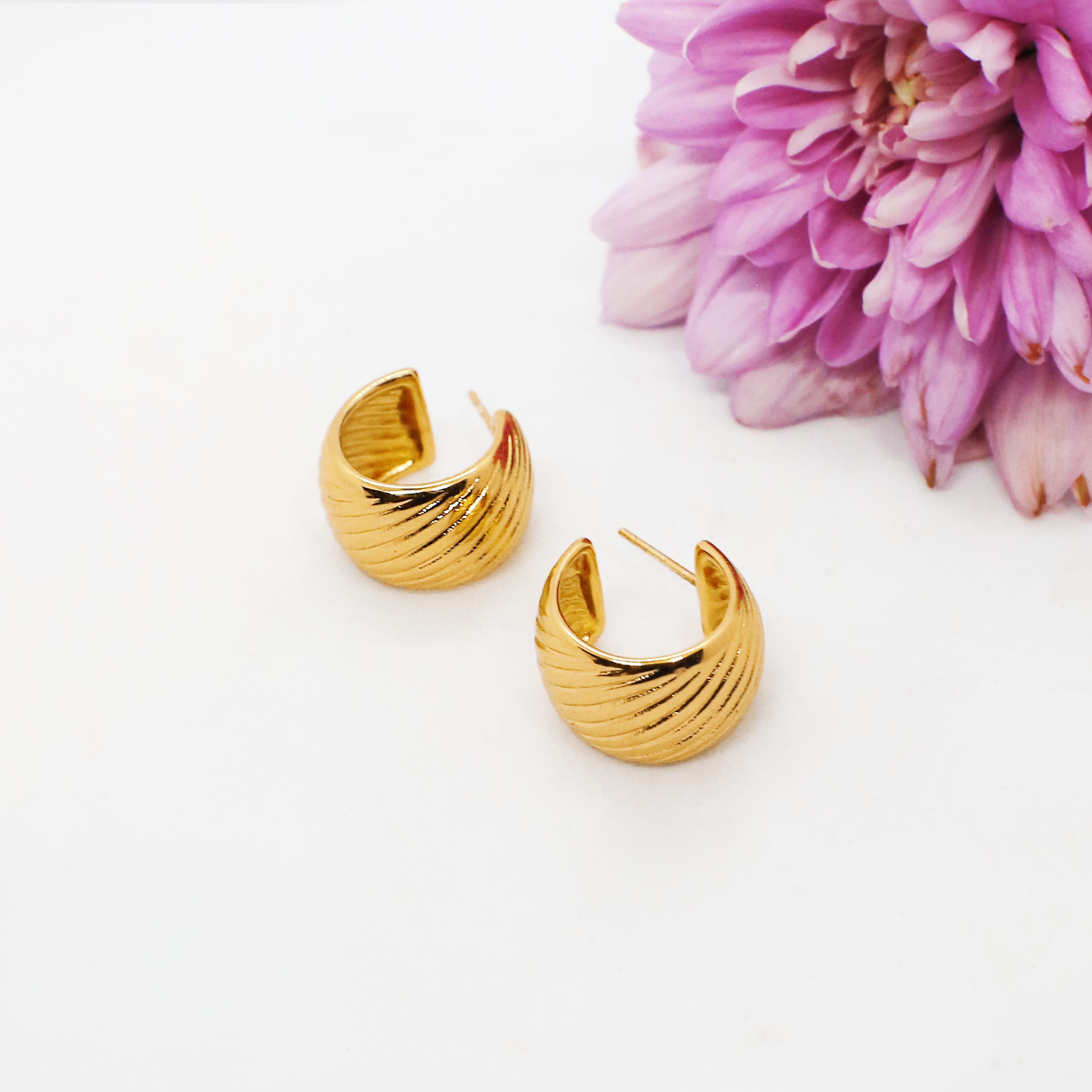 Veyra Earring | Çelik Küpe