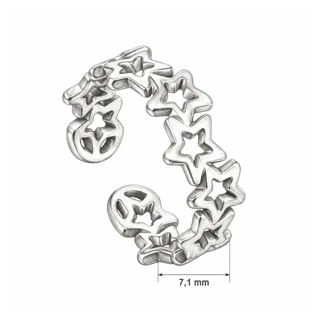 Nimbara Ring | Çelik Yüzük 3