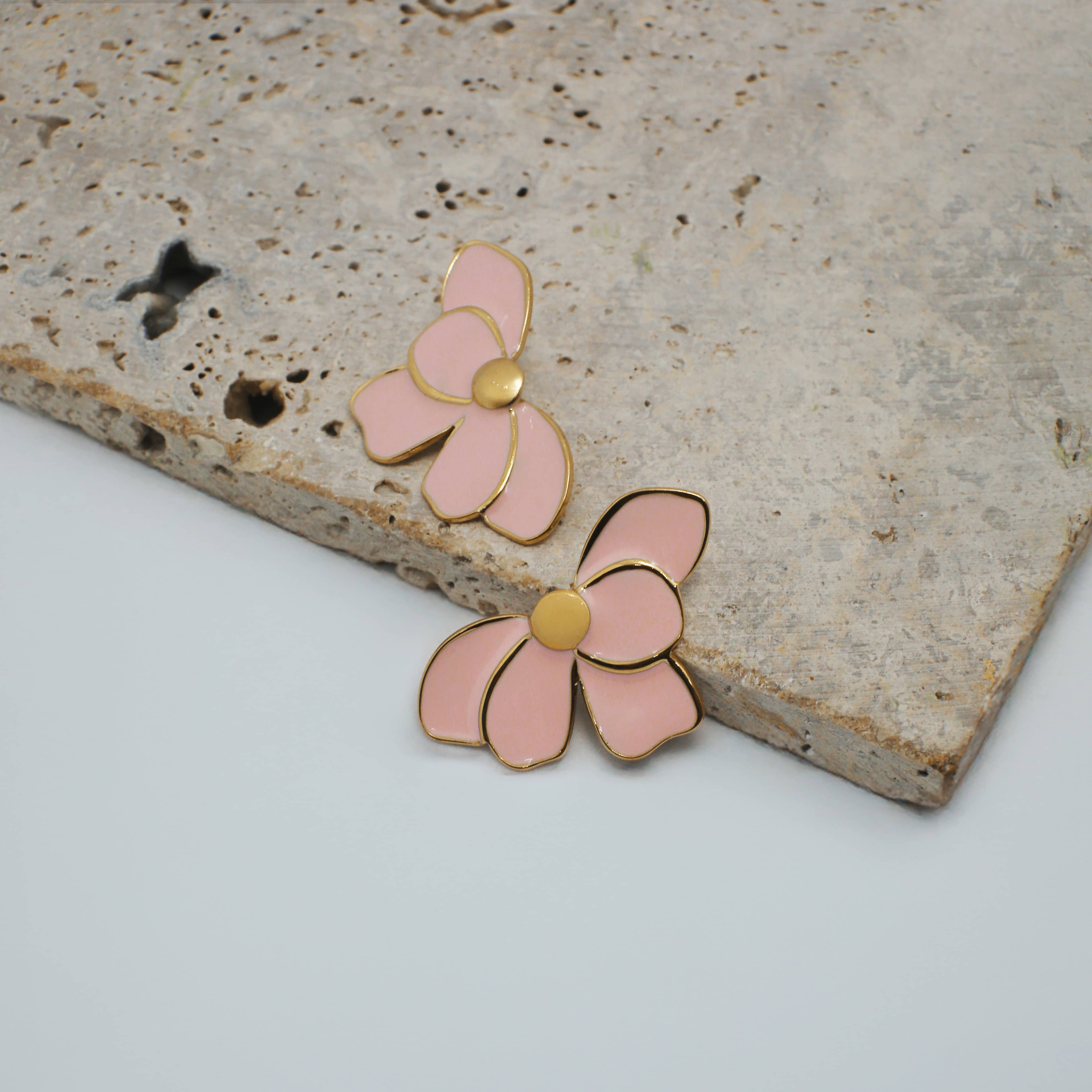 Rosalya Earring | Çelik Küpe