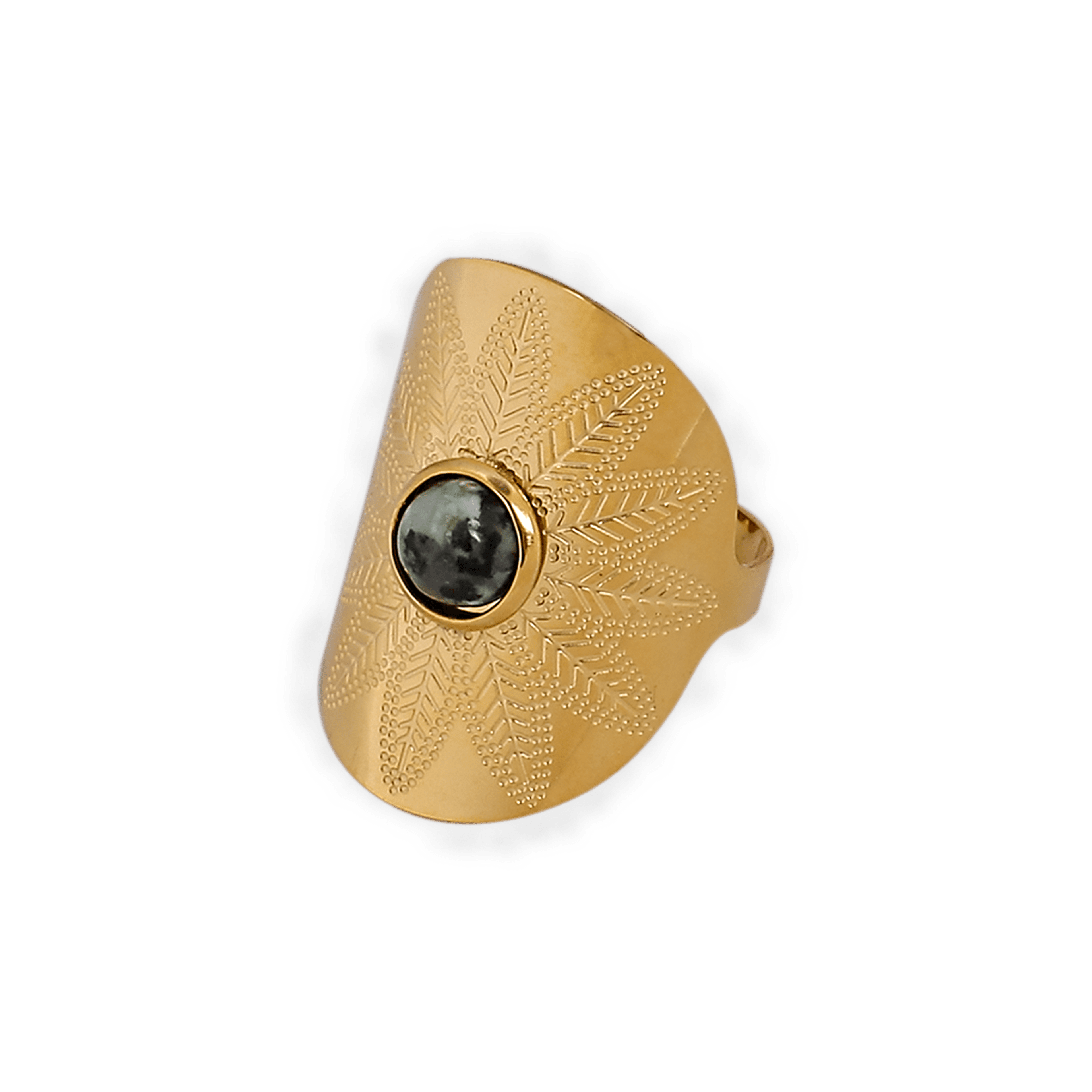 Aurone Ring | Çelik Yüzük