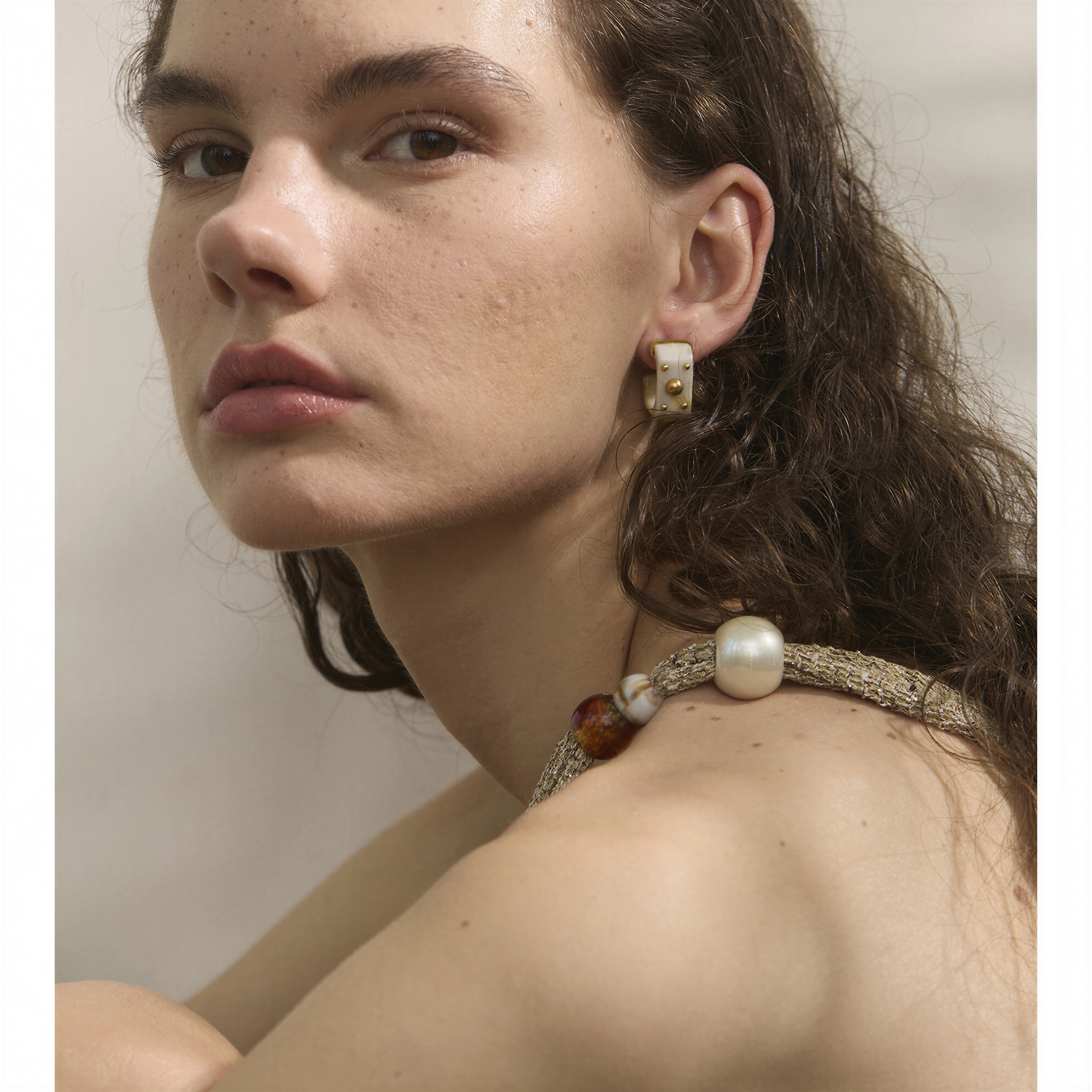 Pearmira Earring | Çelik Küpe