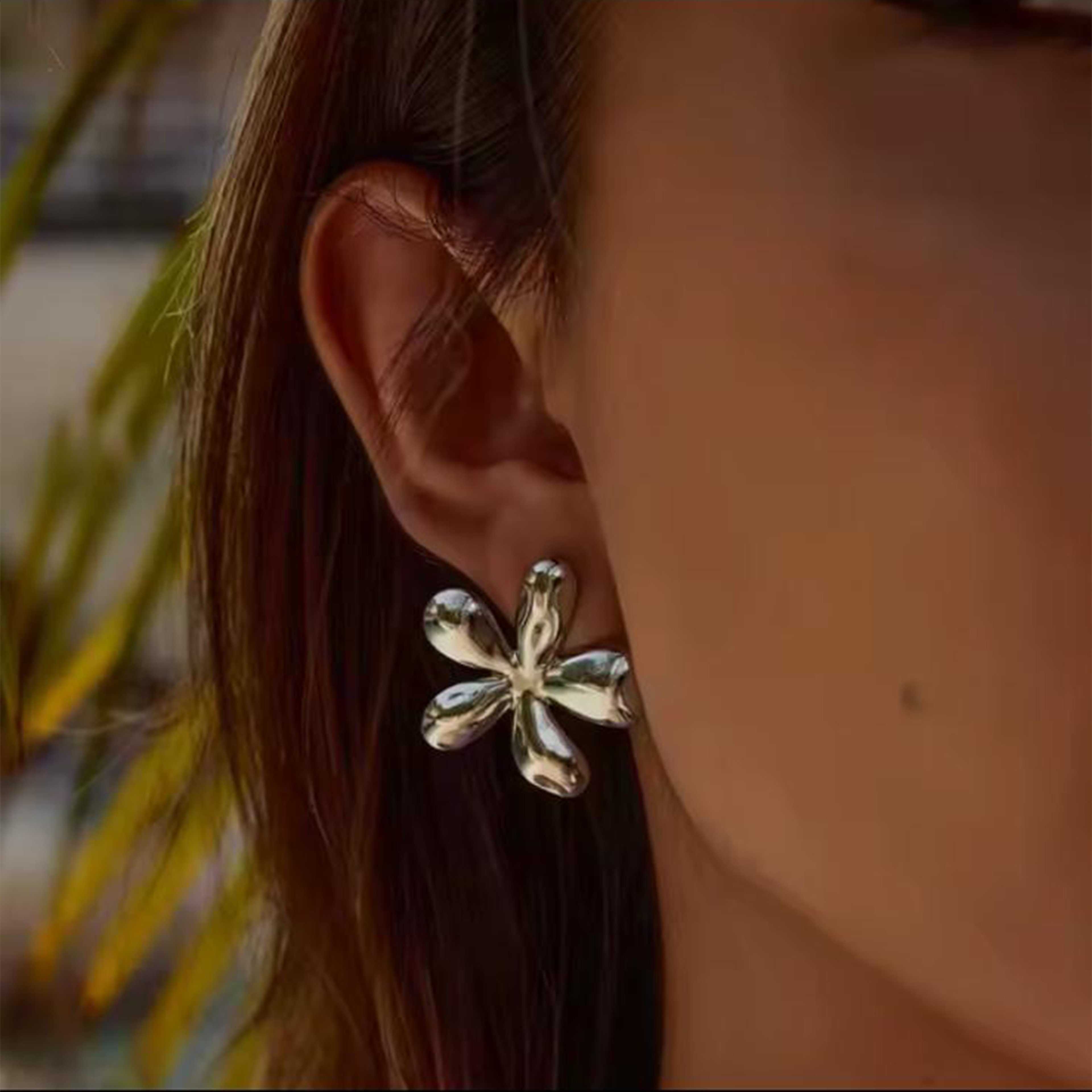 Lunara Earring | Çelik Küpe