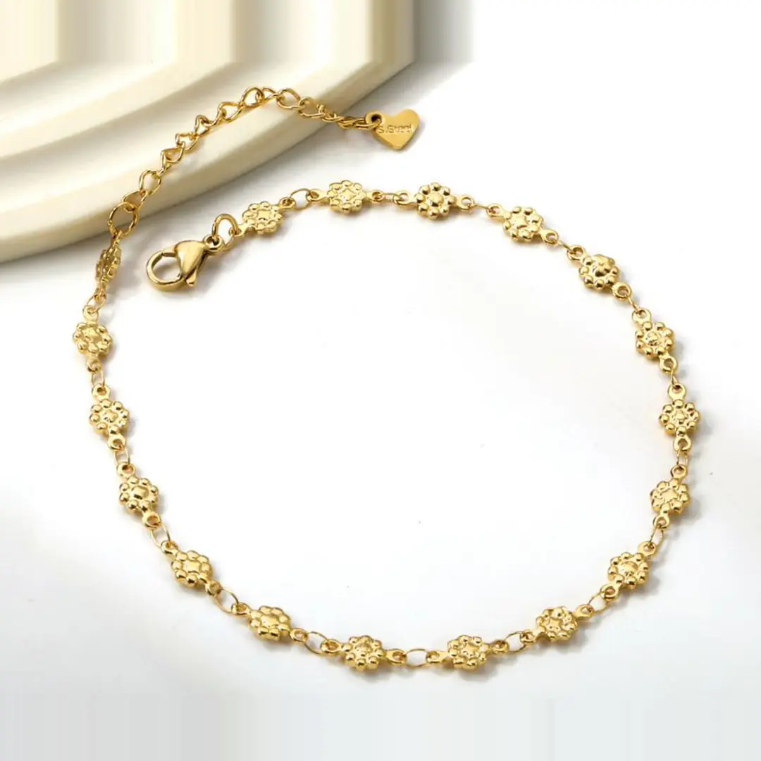 Floretta Anklet | Çelik HalHal