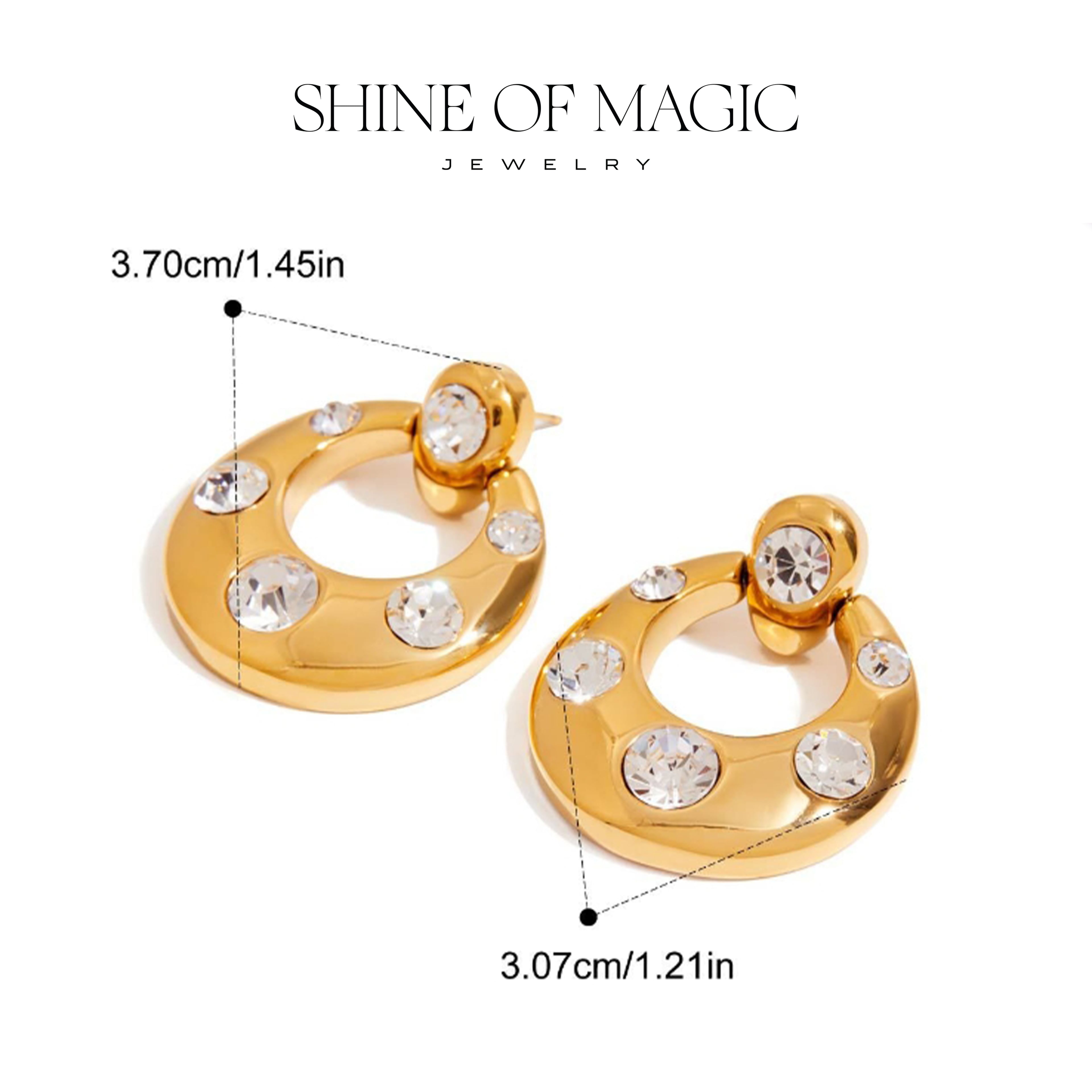 Aurevia Earring | Çelik Küpe