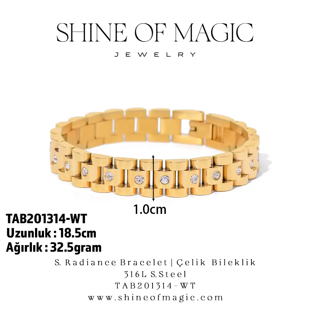 Stainless Radiance Bracelet | Çelik Bileklik 4