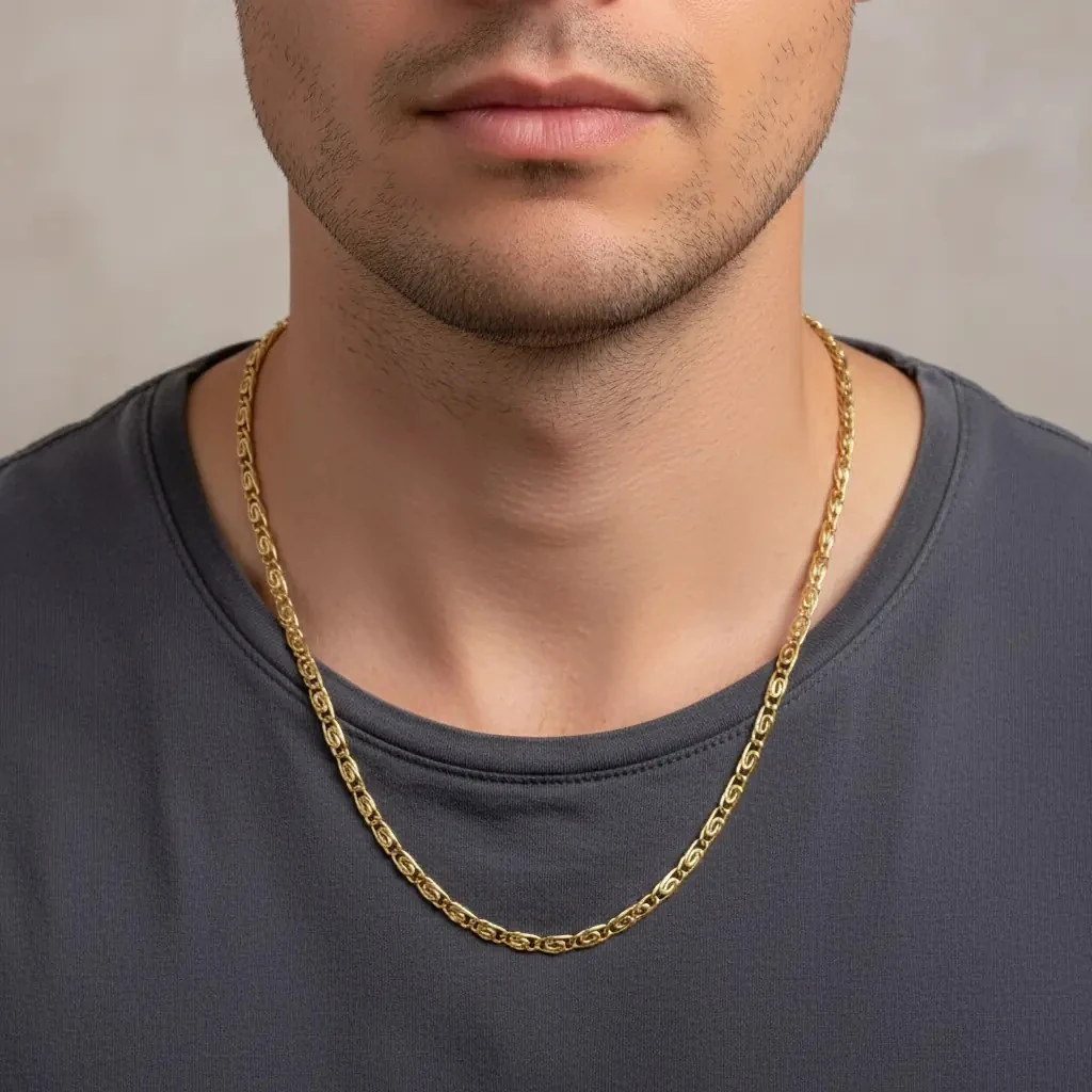 Vrongar Necklace | Erkek Çelik Kolye