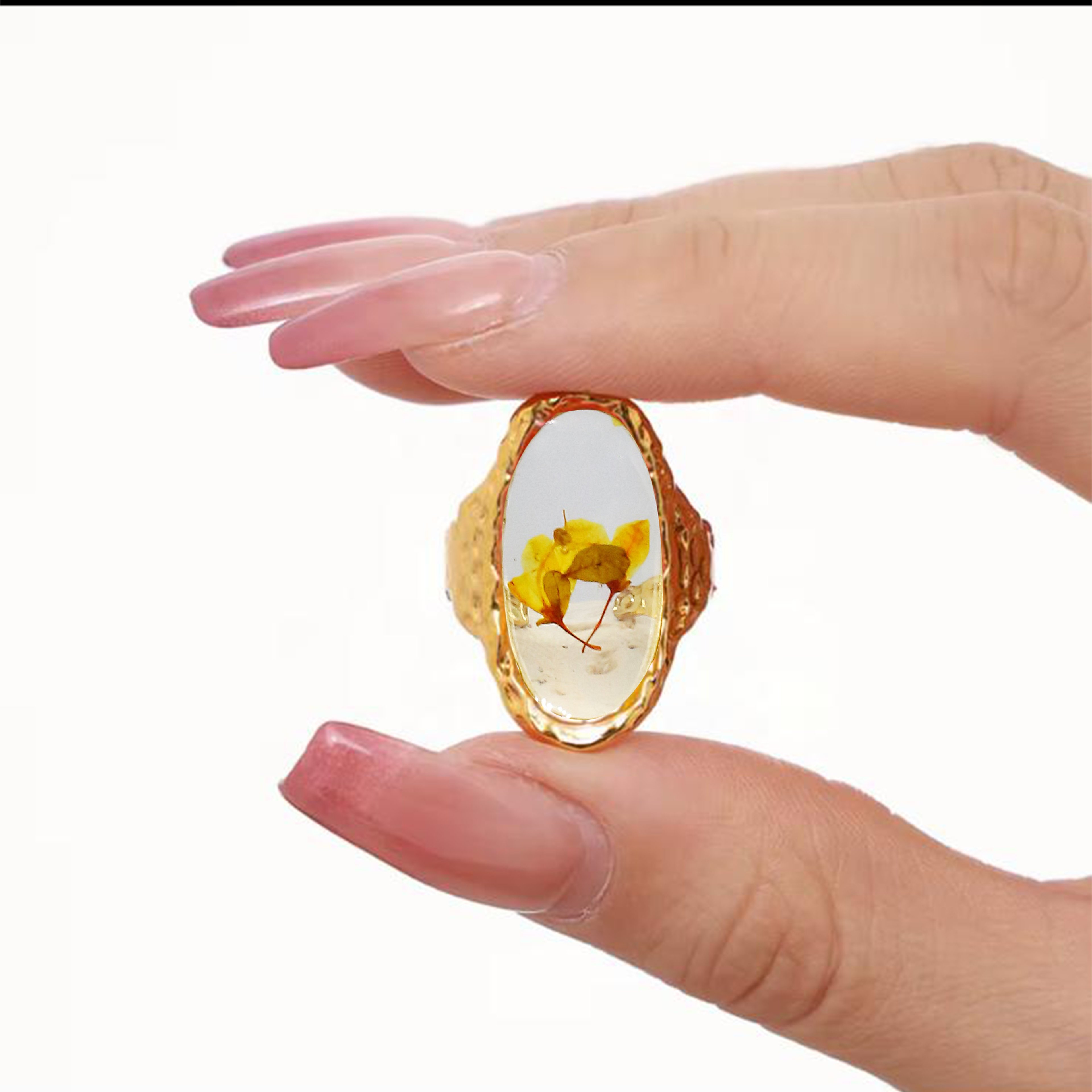 Floris  Ring | Çelik Yüzük