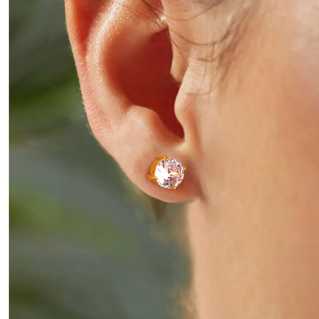 Rondelle Earring | Çelik Küpe 3