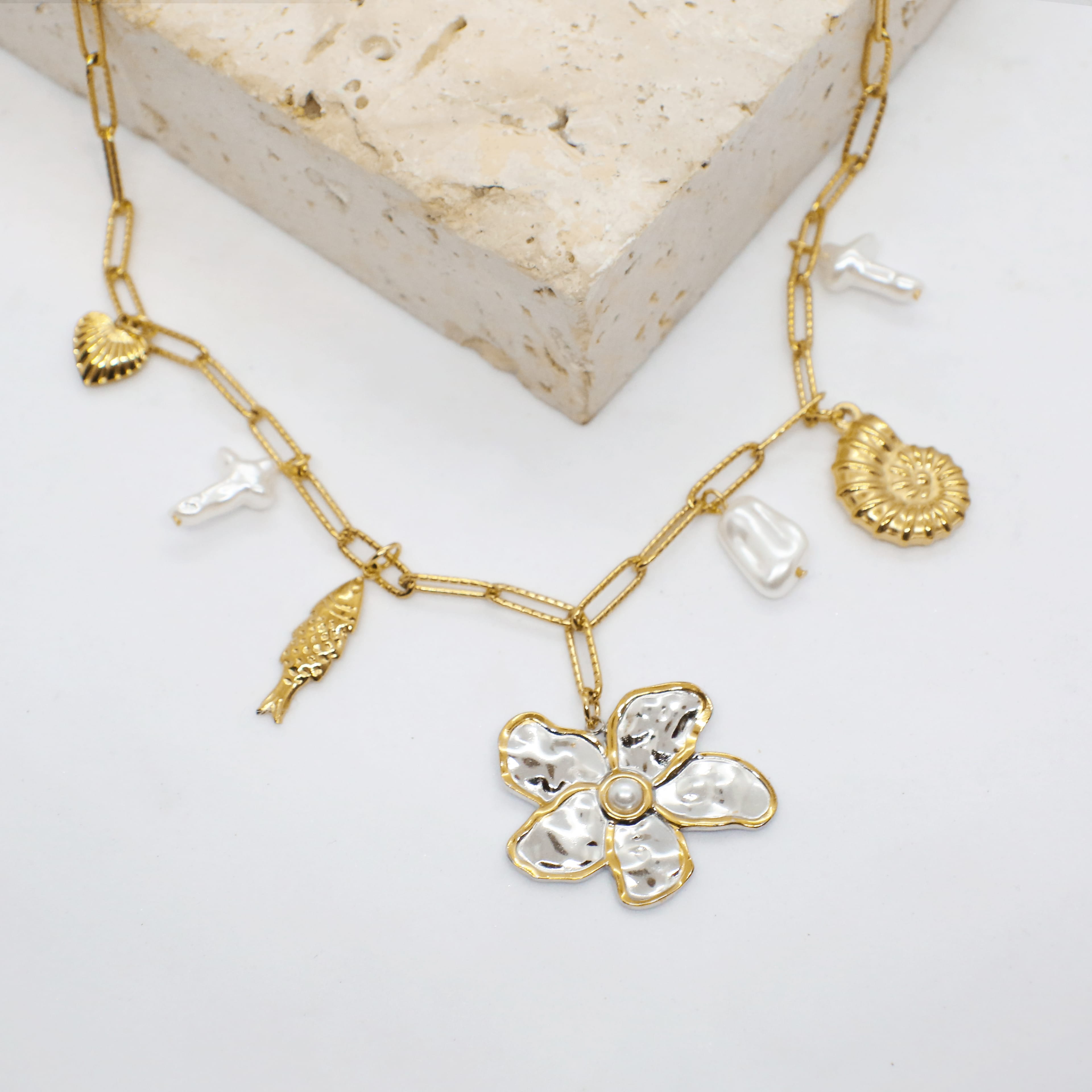 Marivelle Necklace | Çelik Kolye