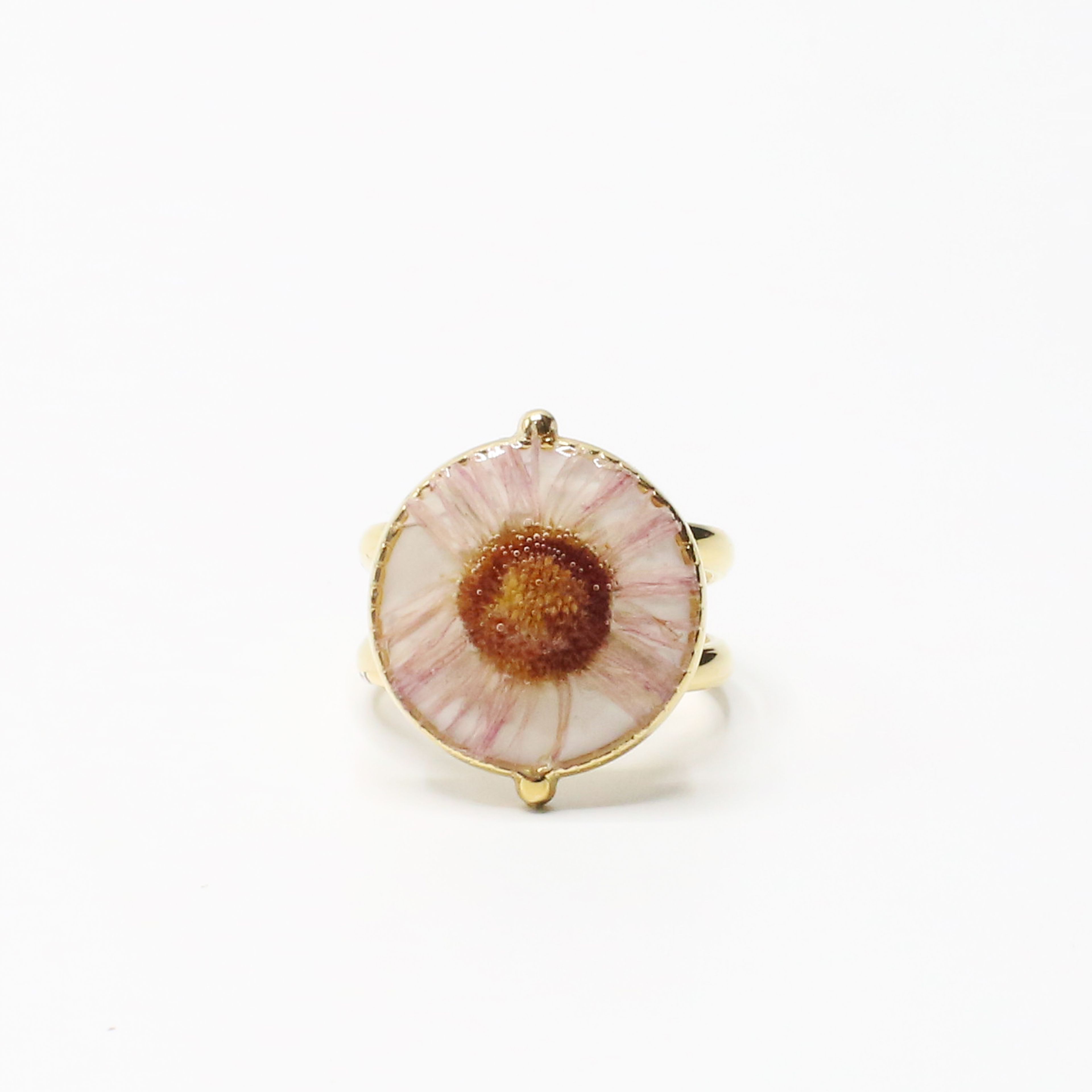 Dahlia Ring | Çelik Yüzük