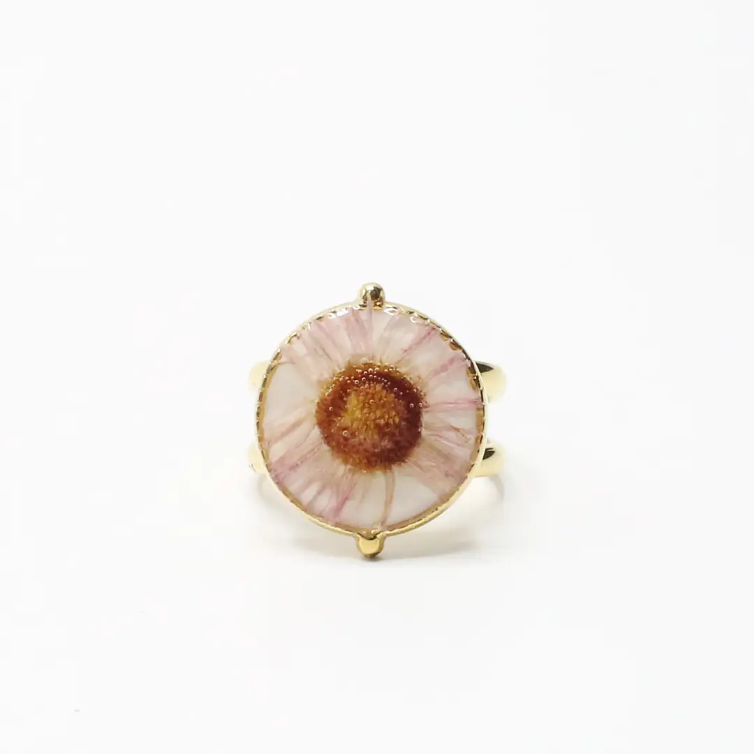 Dahlia Ring | Çelik Yüzük