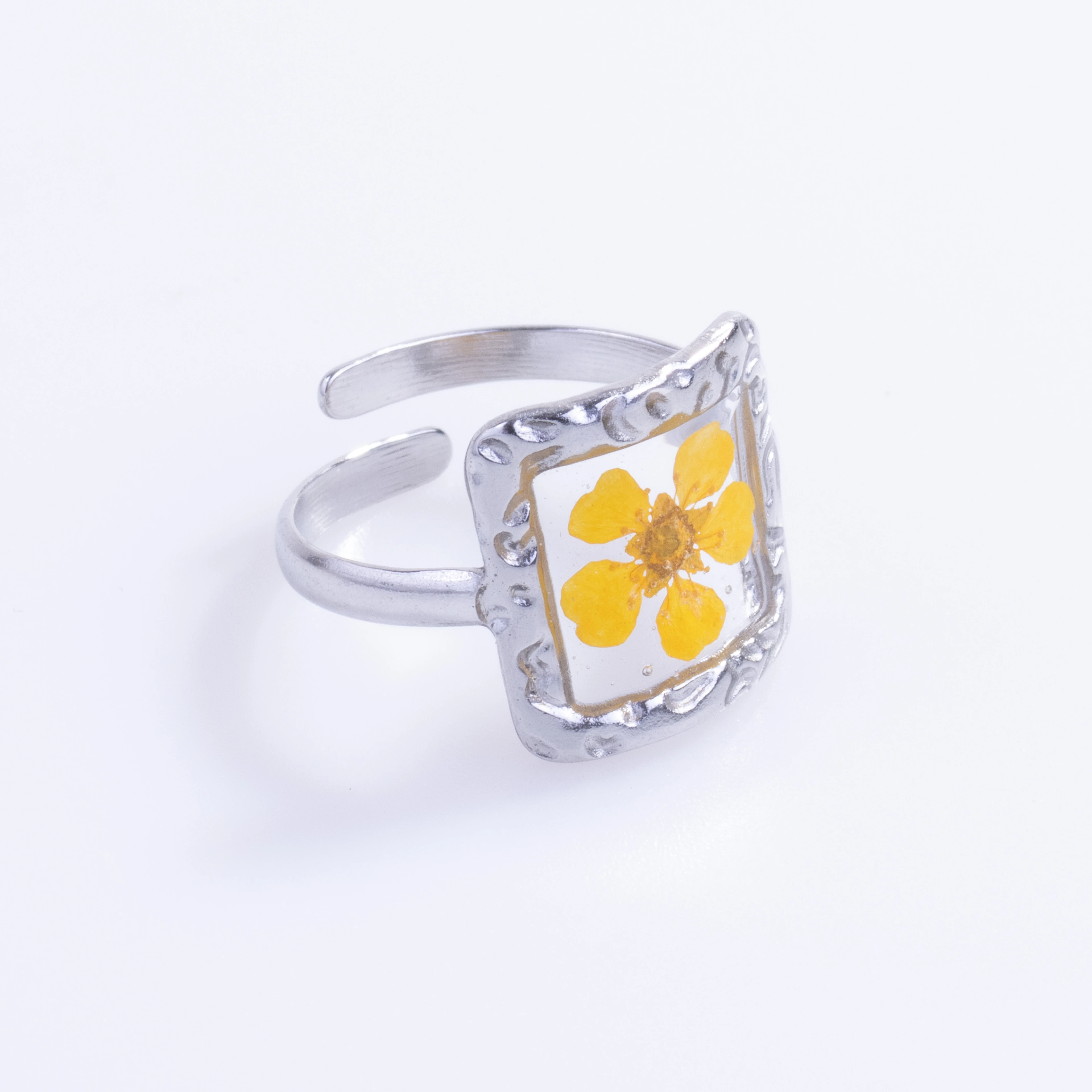 Tecoma Ring | Çelik Yüzük