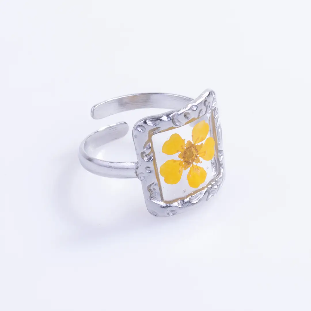 Tecoma Ring | Çelik Yüzük