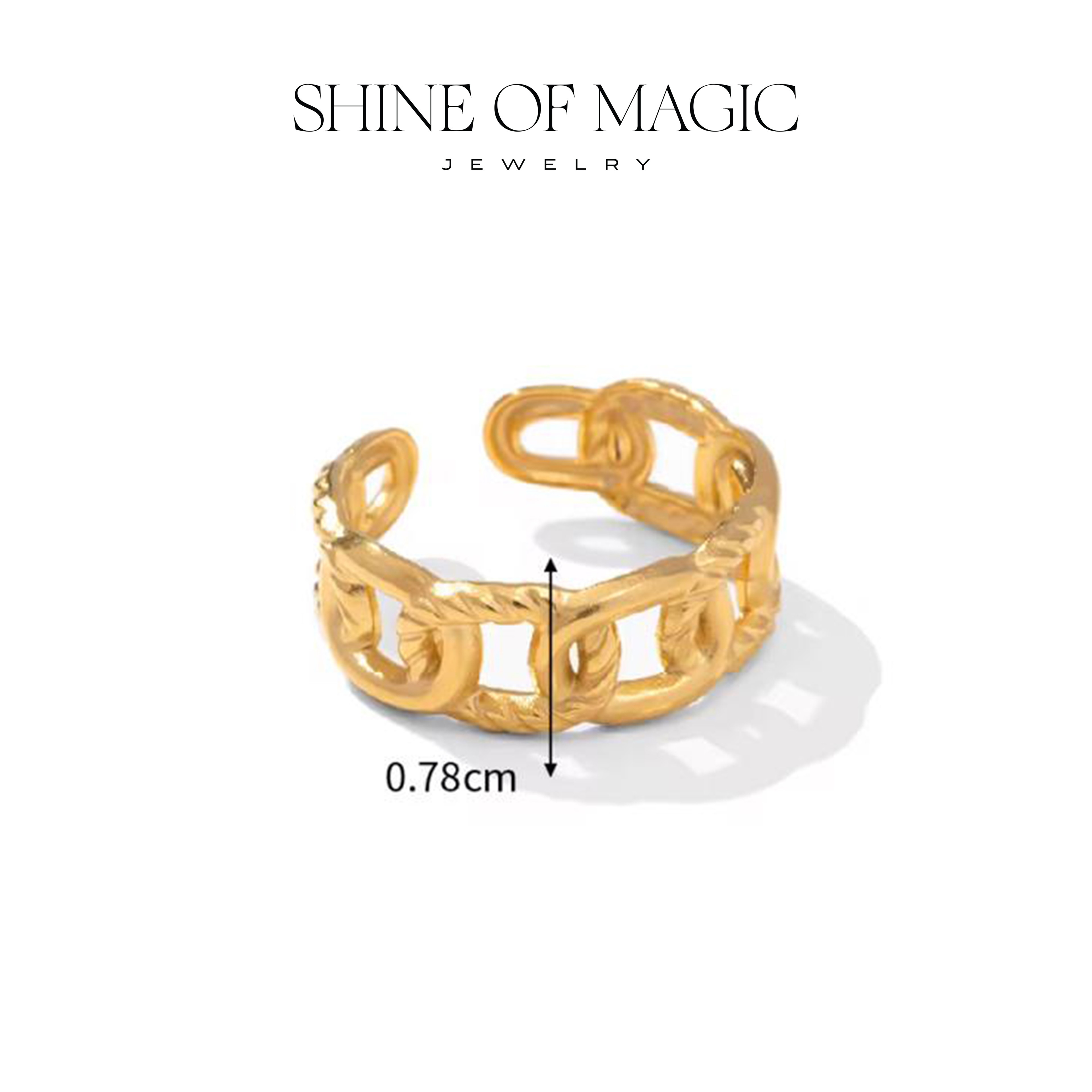 Catena Ring | Çelik Yüzük