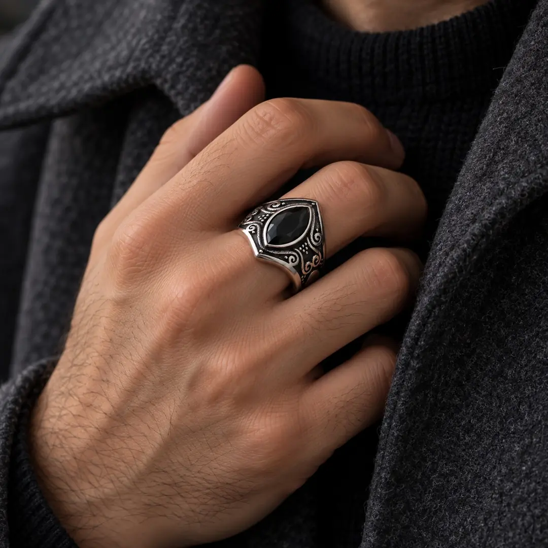 Obraxen Ring | Erkek Çelik Yüzük 2