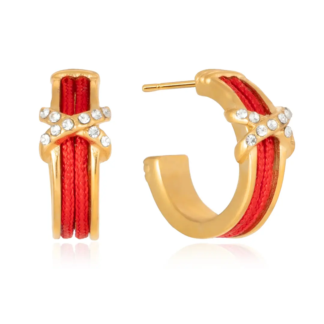 Redsi Earring | Çelik Küpe