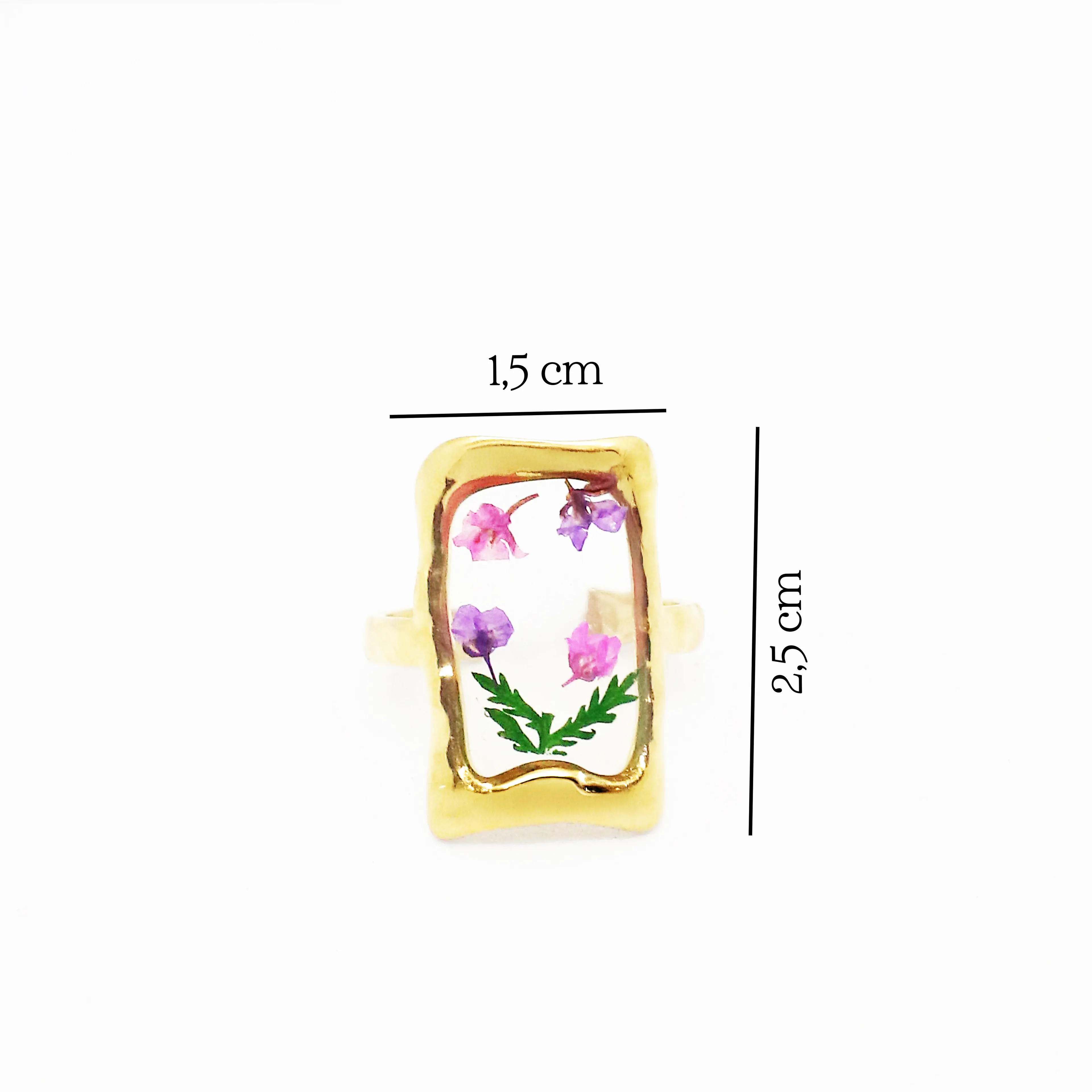 Floramira Ring | Çelik Yüzük