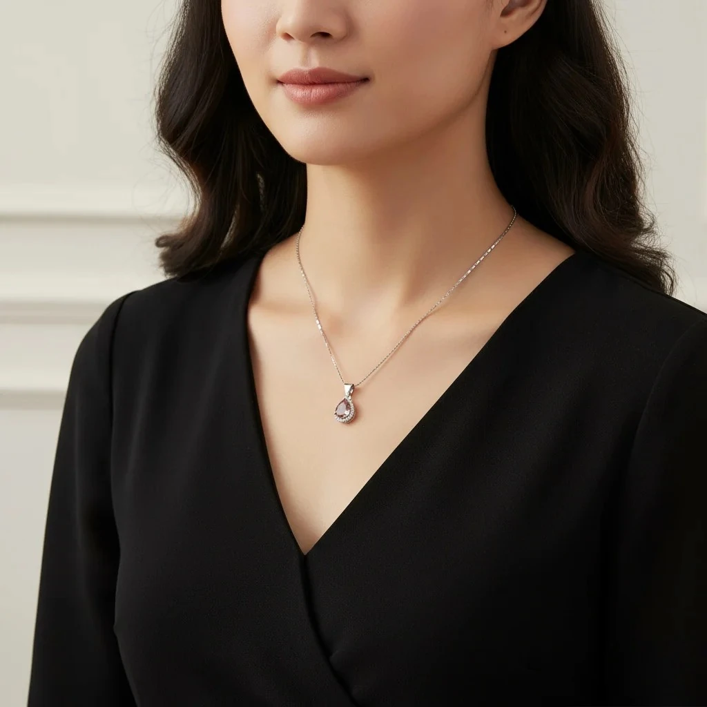 Uyona Necklace | Silver Kolye